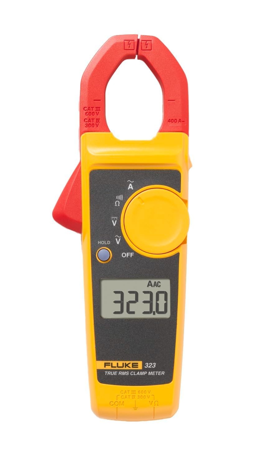 Fluke 323 True RMS Clamp Meter AC/DC Voltage Tester 400A AC Current 600V New