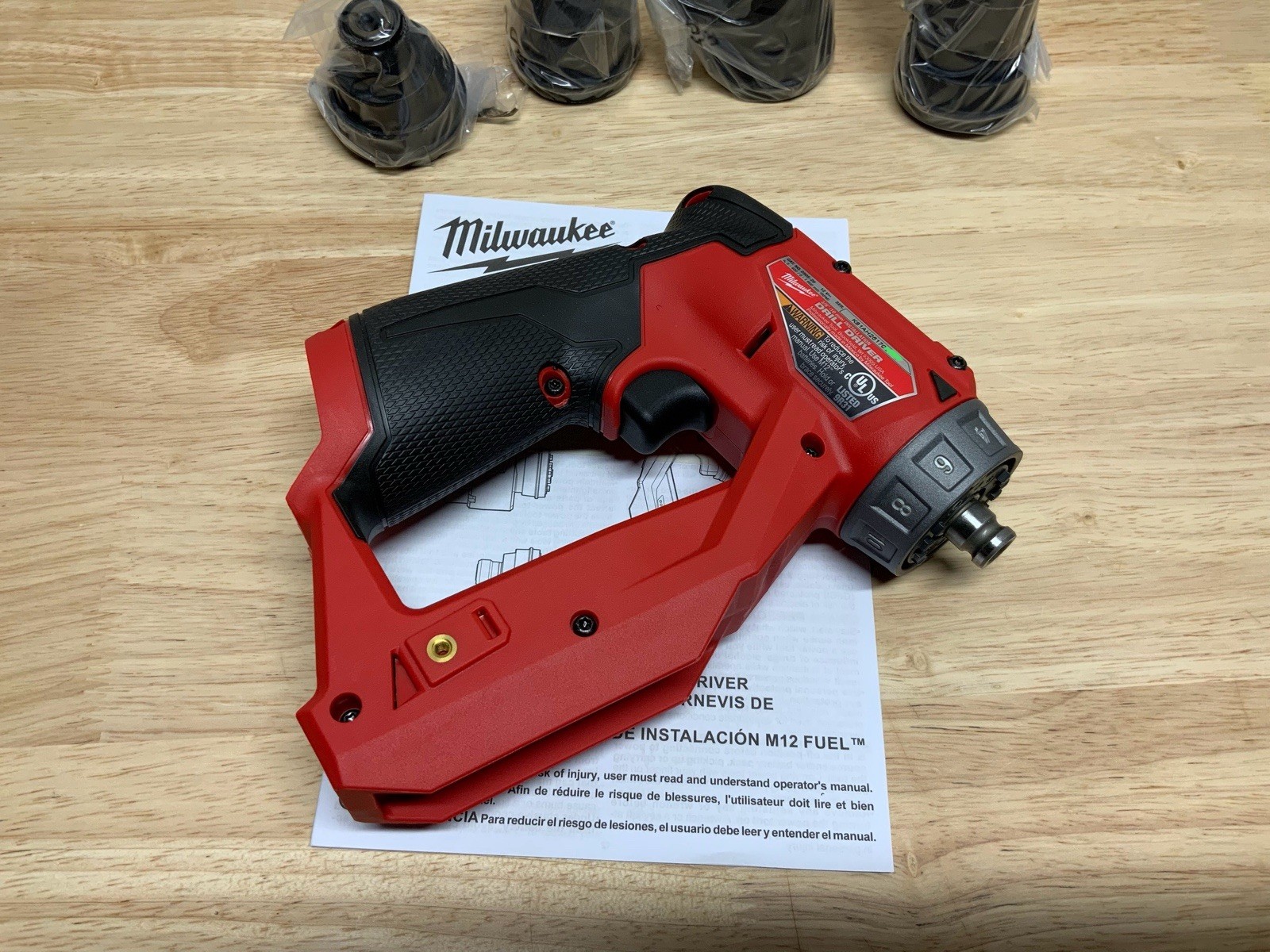 Milwaukee 2505-20 M12 FUEL 4-in-1 Installation Drill Driver – NEW FROM KIT