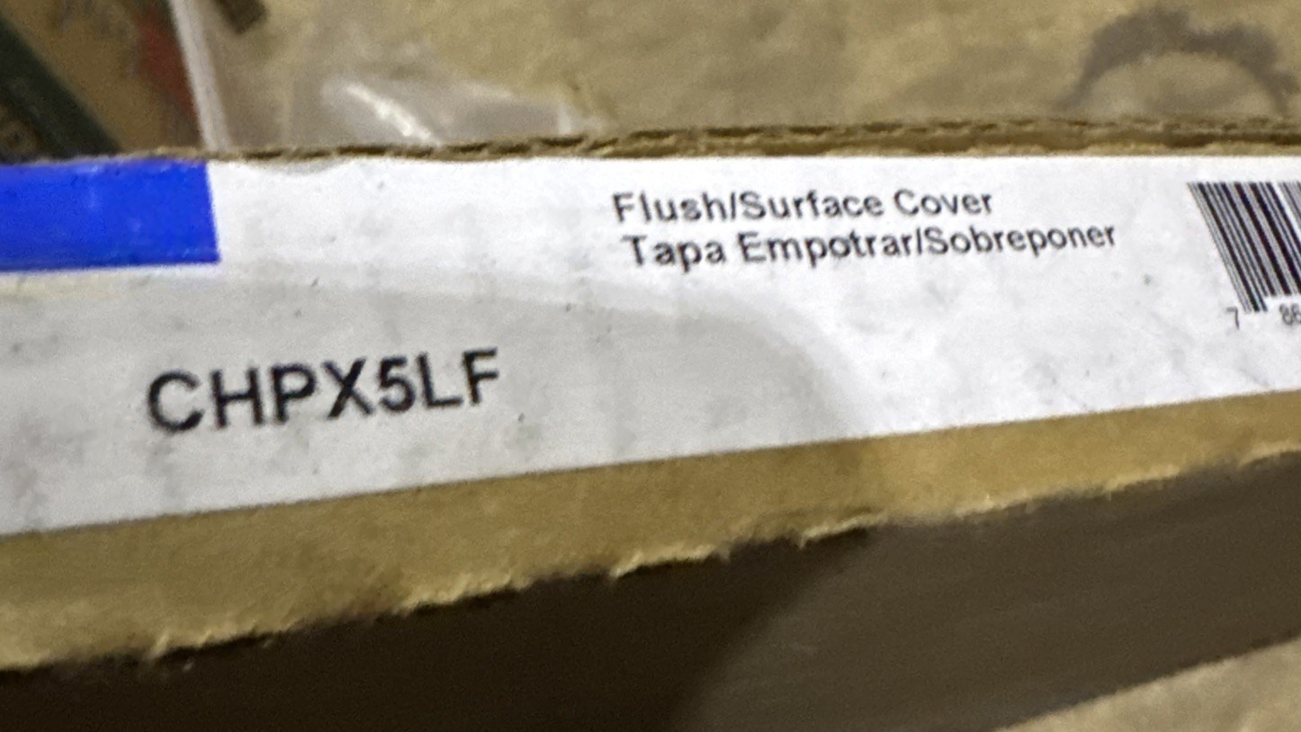 Eaton CH Panel Cover CHPXSF Flush Surface Load Center Cover CH Series