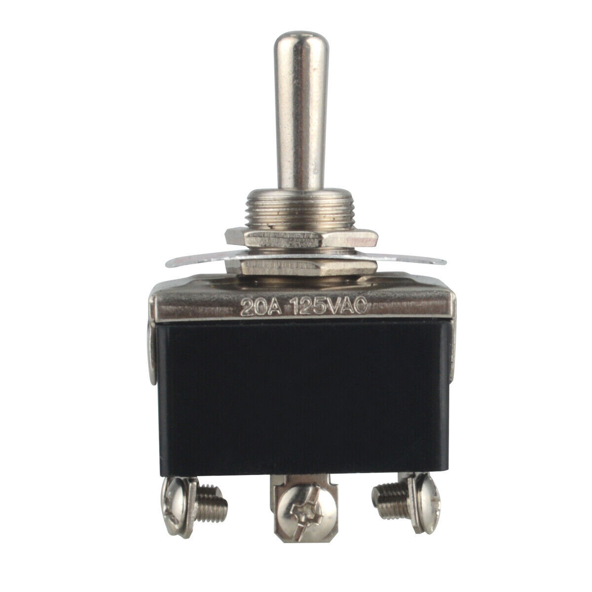 2pcs Heavy Duty 20A 250V Toggle Switch Control 2 Pole Double Throw 6 Term On/Off