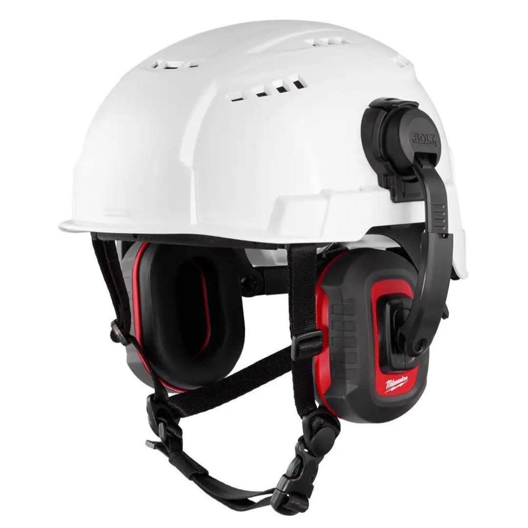 Milwaukee BOLT Earmuffs, Noise Reduction Rating of 24 dB 48-73-3250