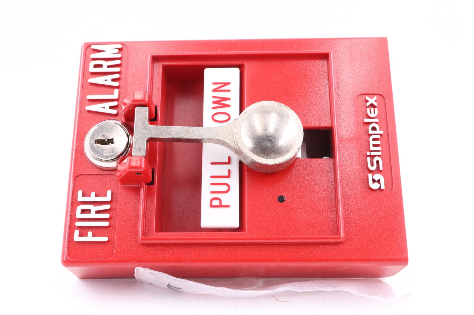 SIMPLEX 4099-9005 DUAL ACTION MANUAL FIRE ALARM PULL STATION, RED