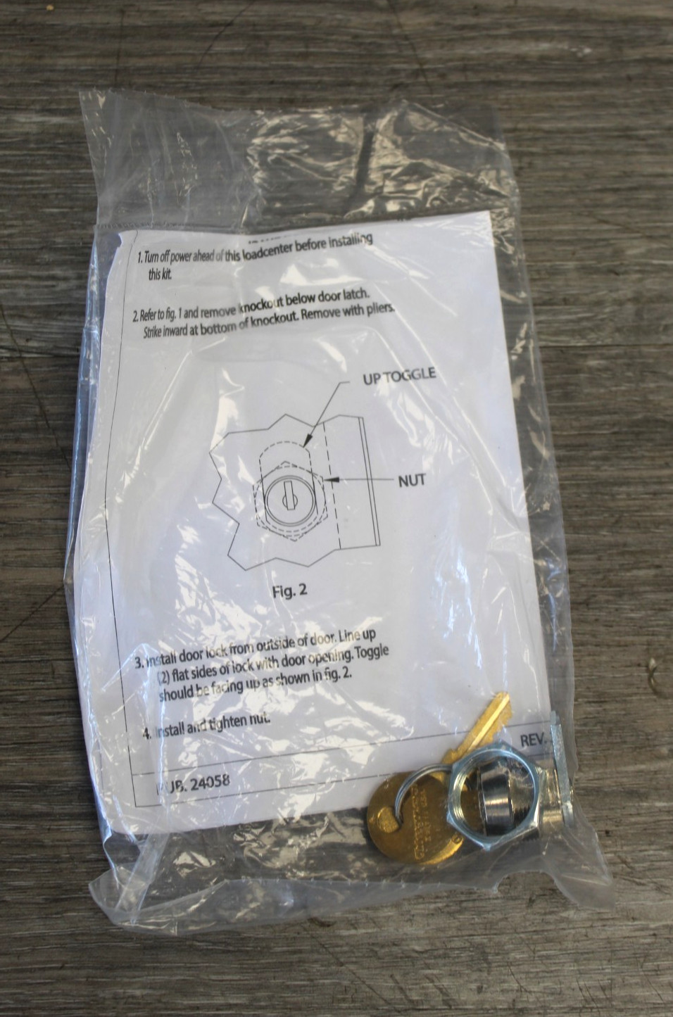 Eaton TDL Door Lock, for BR/CH Series, Load Centers – NEW