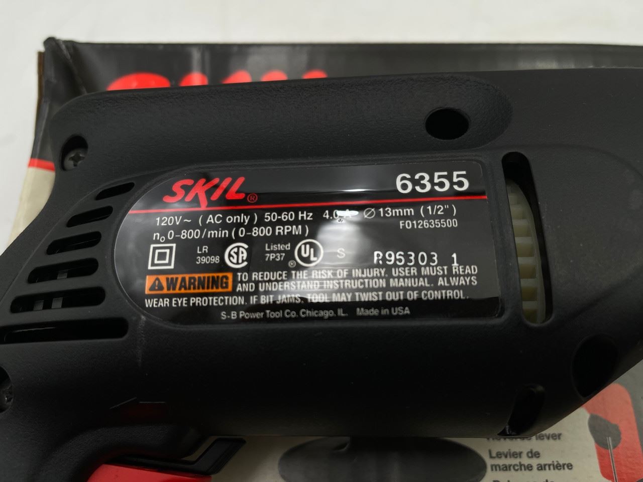 SKIL 1/2″ & 3/8″ Reversing Corded Drill Set of 2 New
