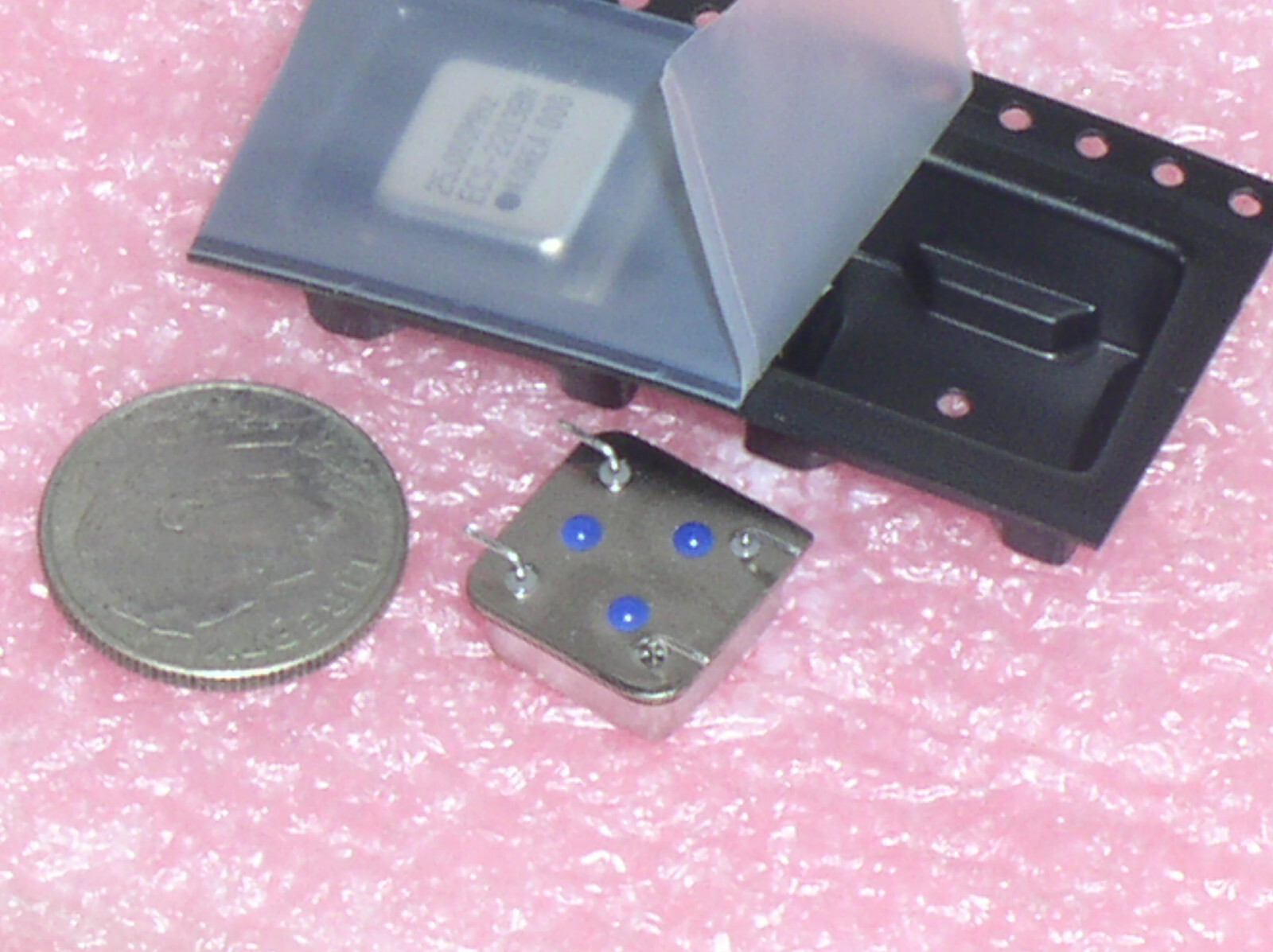 2 NEW ECS-2203BN 25.000 MHZ SMD SMT CRYSTAL CLOCK OSCILLATOR 5V HCMOS TTL USA