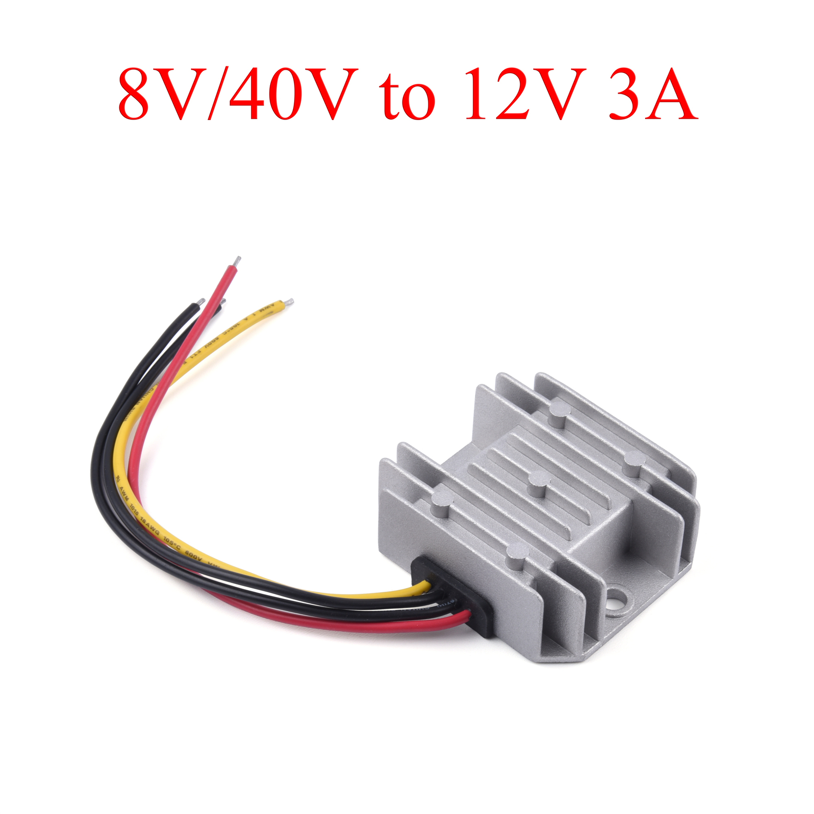 DC 8V/40V to12V Power Converter Auto Boost Buck Regulator Stabilizer Module