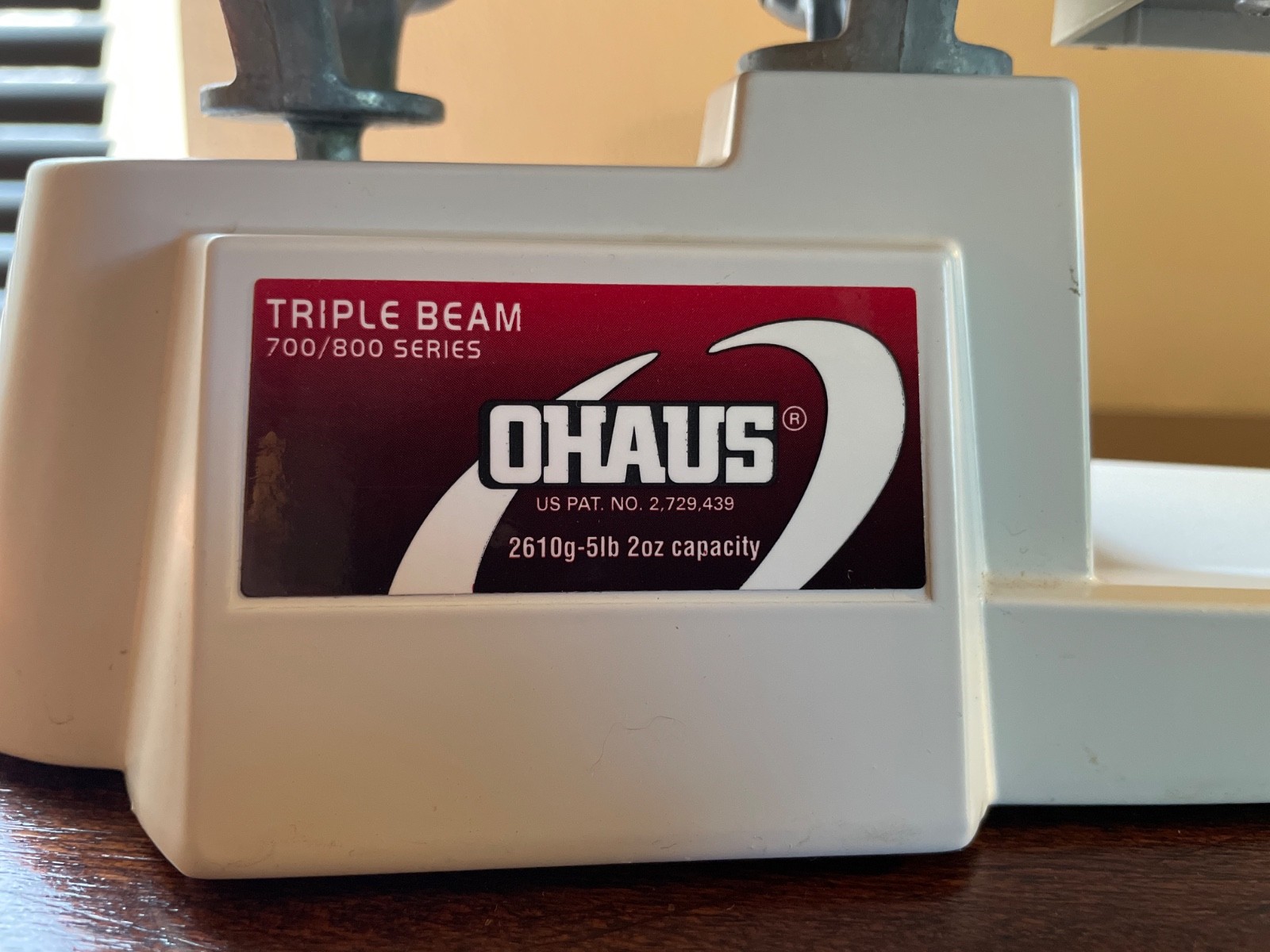 Ohaus Triple Beam Balance 700 / 800 Series 2610g 5lb Scale (Calibrated, Working)