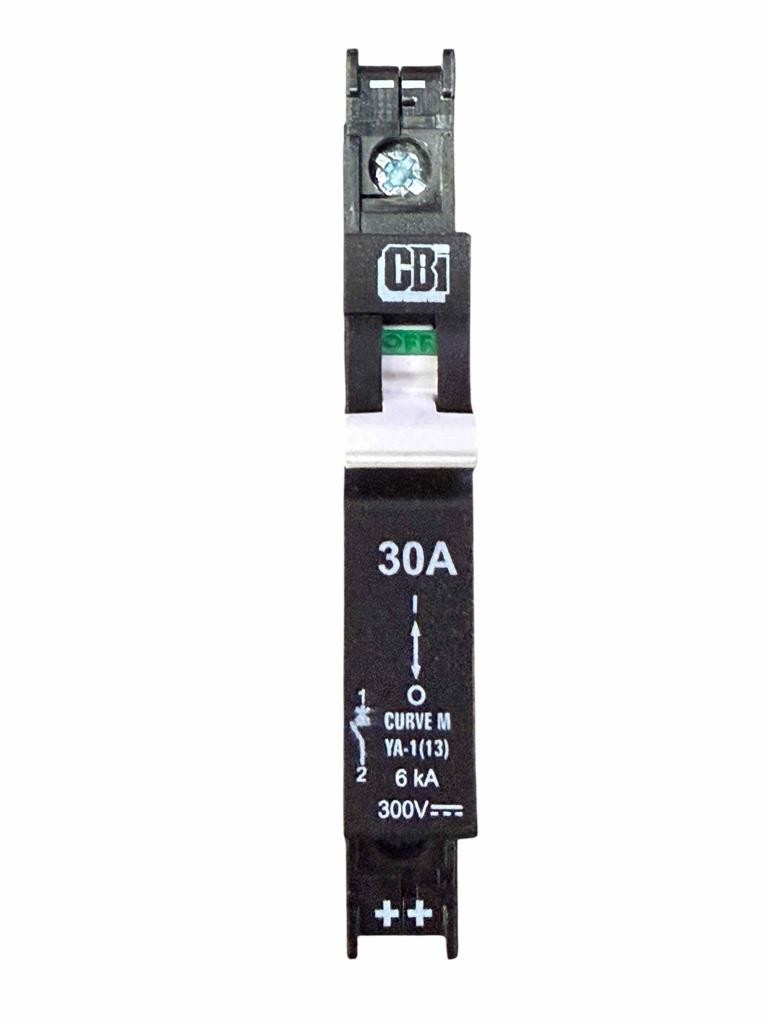 NEW CBI Circuit Breaker 30 Amp YAM1M030B03 DIN Rail Mount MNEPV30-300-1PP