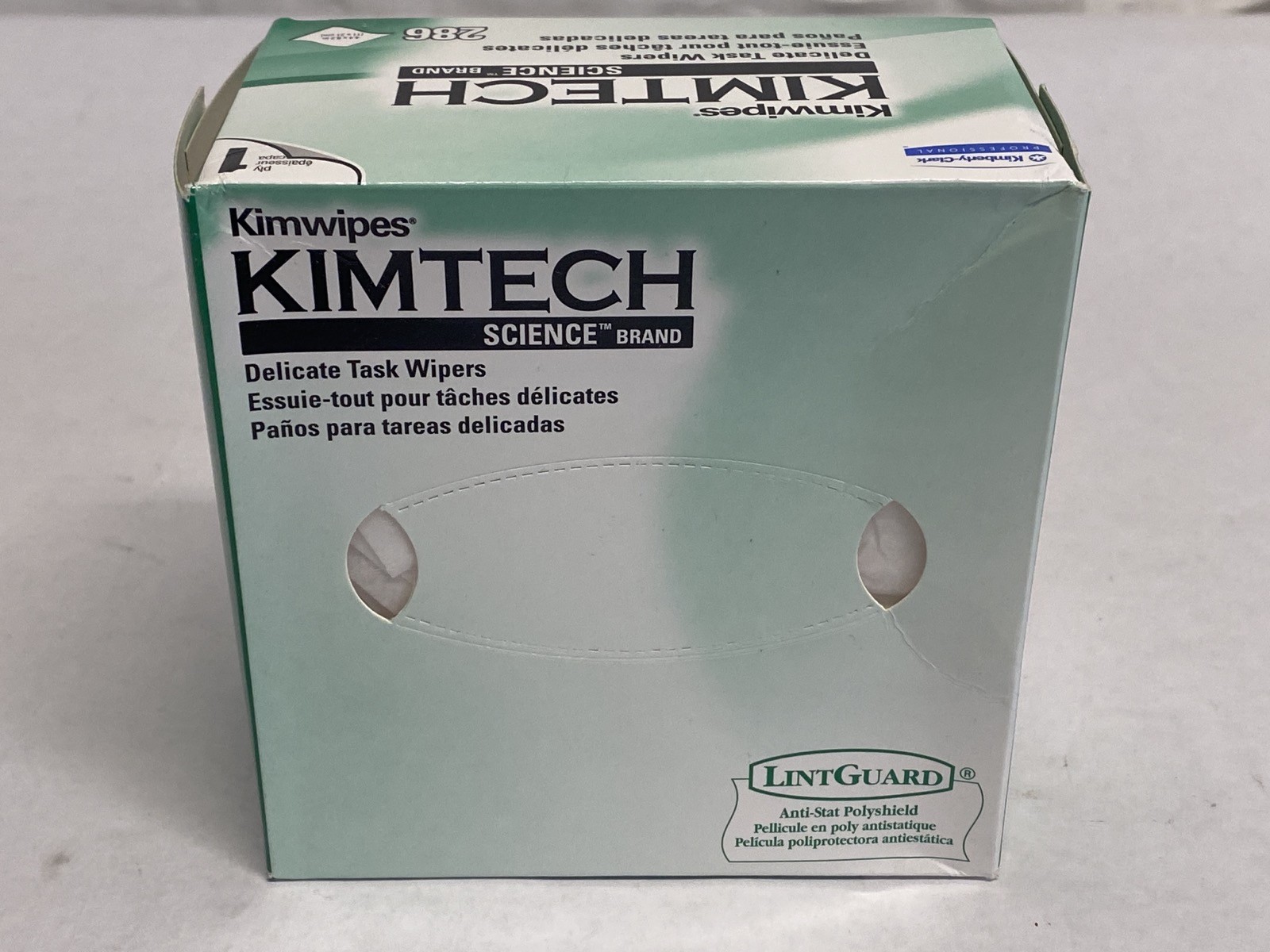 (8580/Cs) KIMTECH Kim Wipe Disposable Delicate Task Wipers 1-Ply 4.4”x8.2” 34120