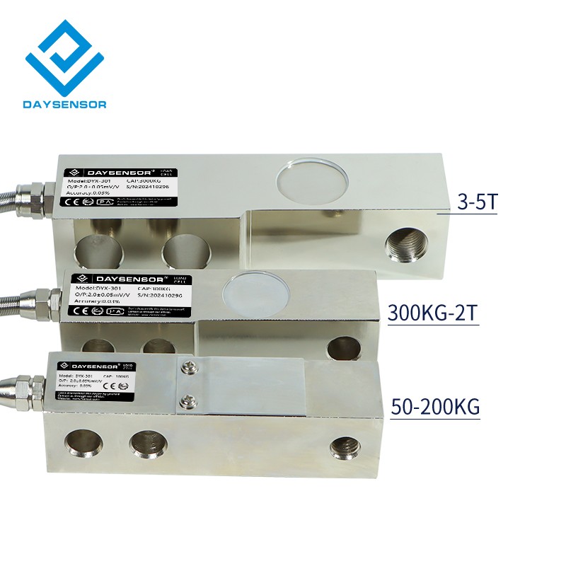 DAYSENSOR Shear Beam Load Cell Sensor with 4-Core Shielded Cable Weighing Sensor