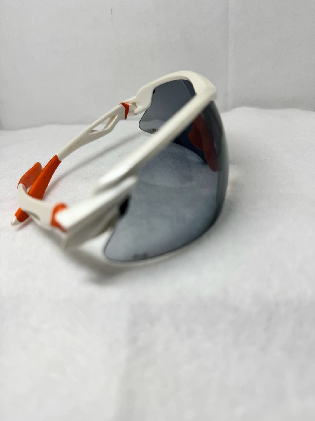 STIHL Sport Protective Safety Glasses with White Frame and Silver Mirror Lens