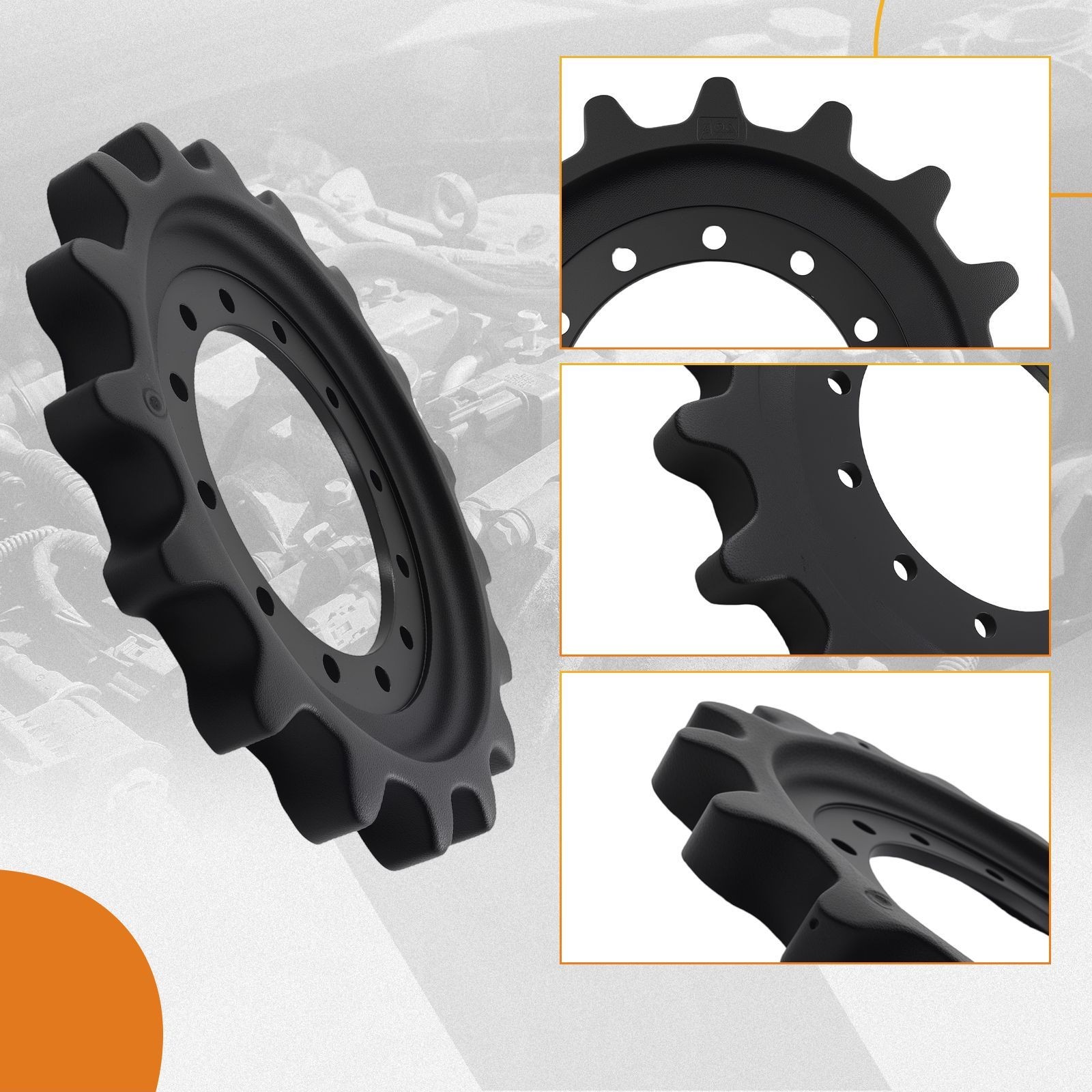 Track Drive Sprocket for CAT 279D3 289D3 299D3 Skid Steer 304-1916A