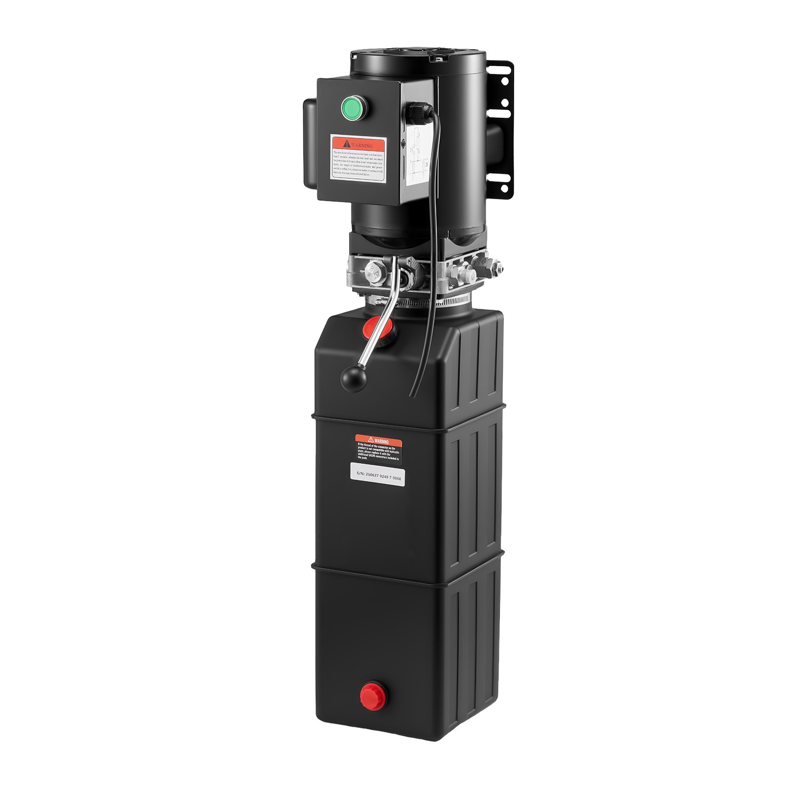 Uimoso Hydraulic Power Unit AC 220-240V 15 Quart Single Acting System