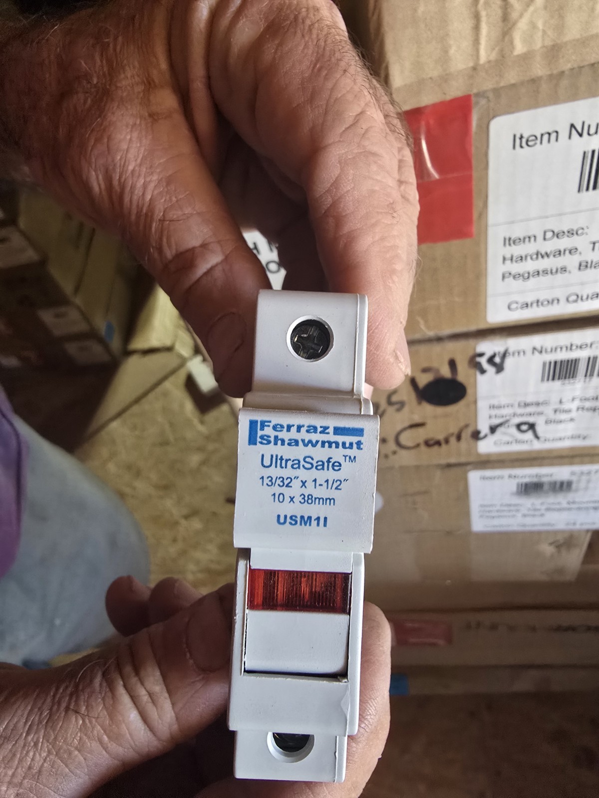Mersen Ferraz Shawmut USM1I L214462 Fuse Holders 30 AMP New 20 pack