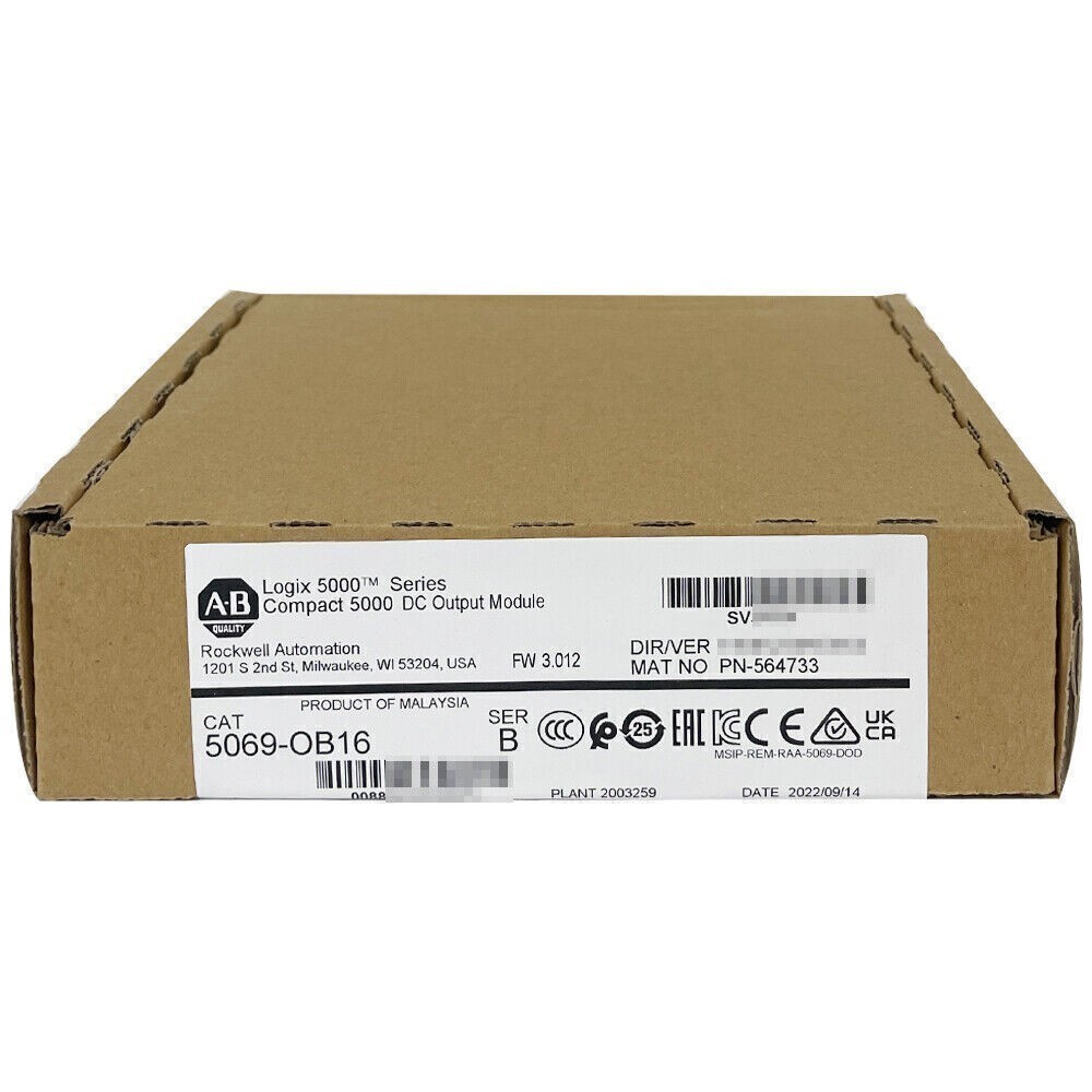 New Original New PLC AB 5069-OB16 SER B Compact 5000 DC Output Module