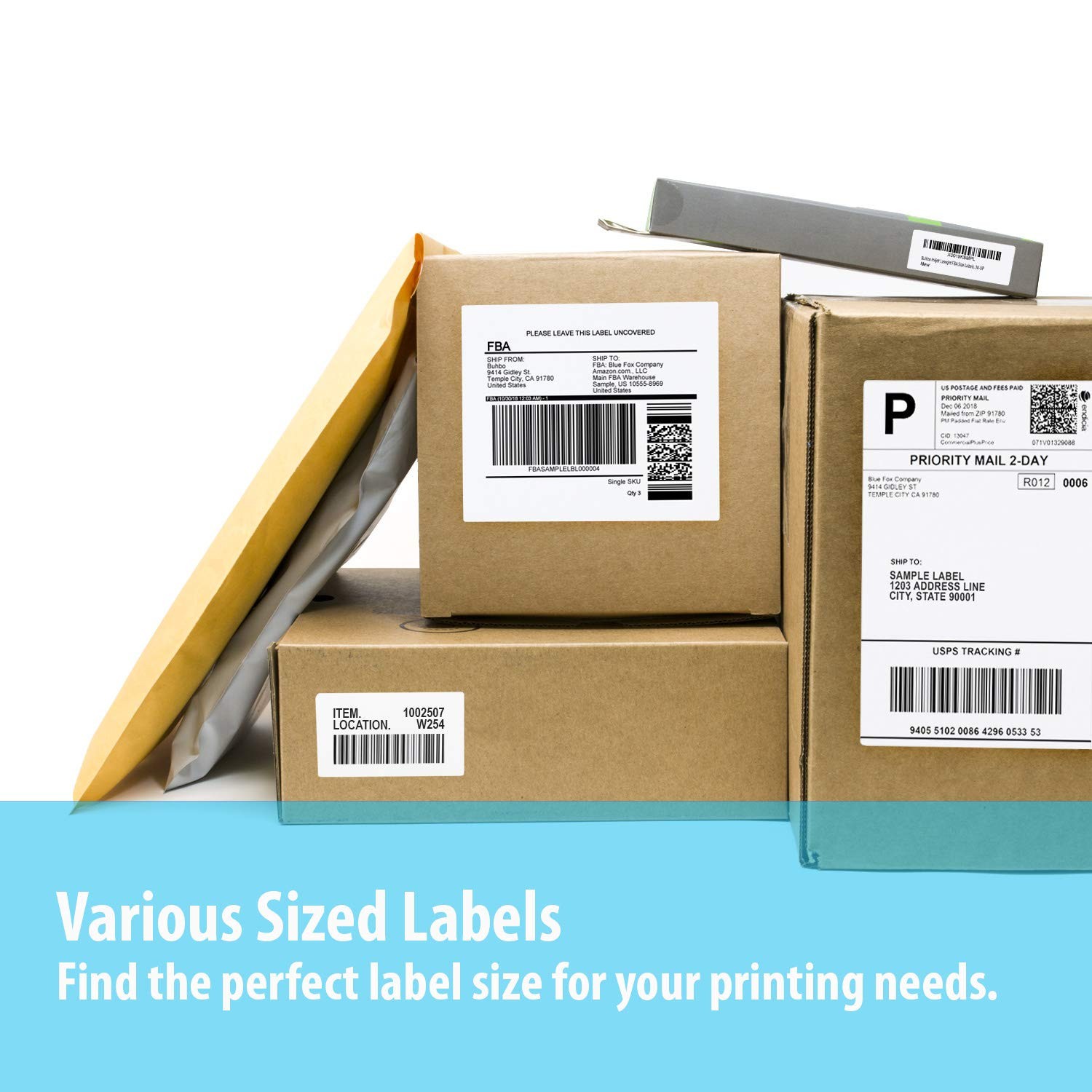 6 Rolls Direct Thermal Shipping Labels 4×6 for Dymo 4XL 1744907 220/Roll