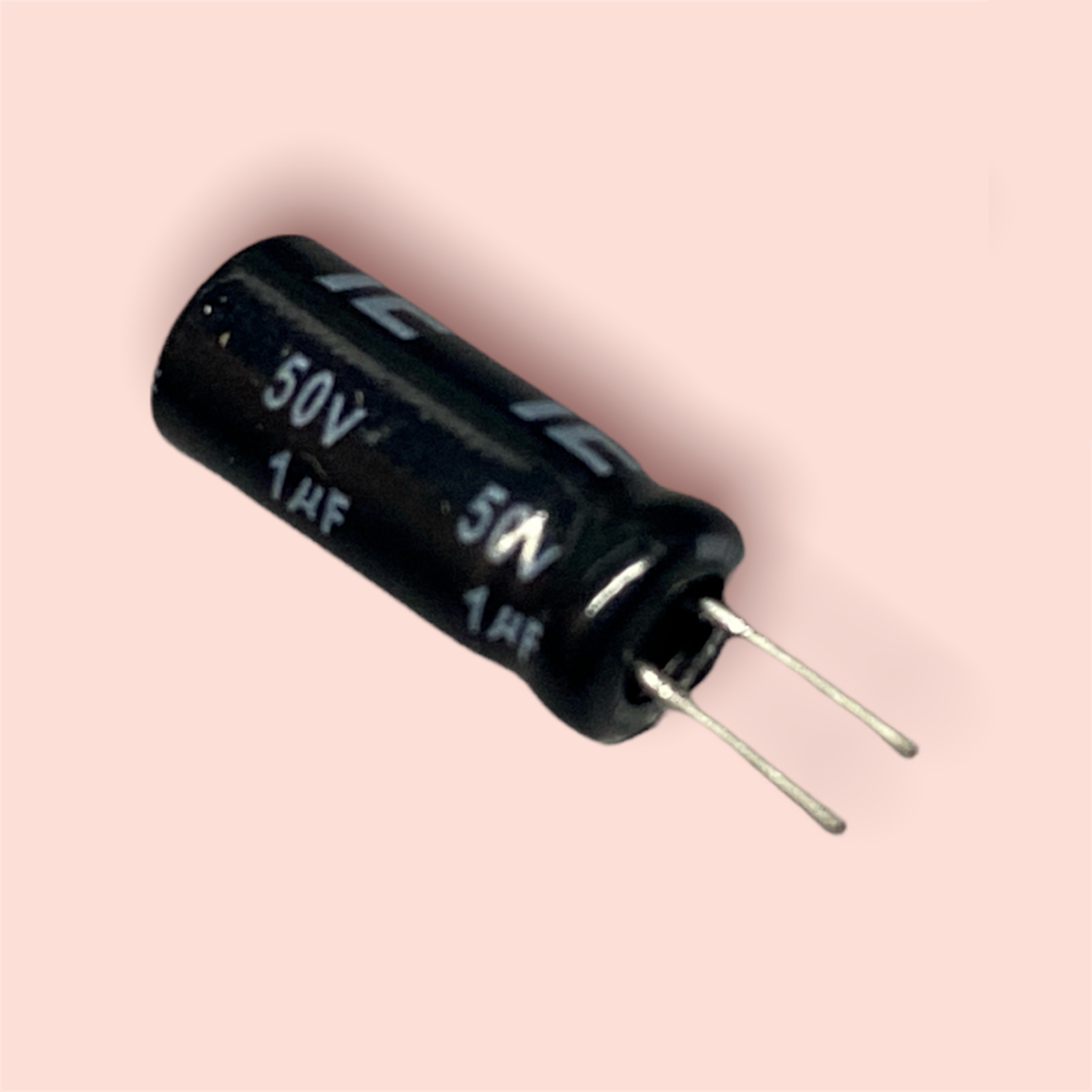 10 PCs ILLINOIS 1uF 1MF 50V CAPACITOR 11×5 mm (Replacing 35V 25V 16V 10V 6.3V )