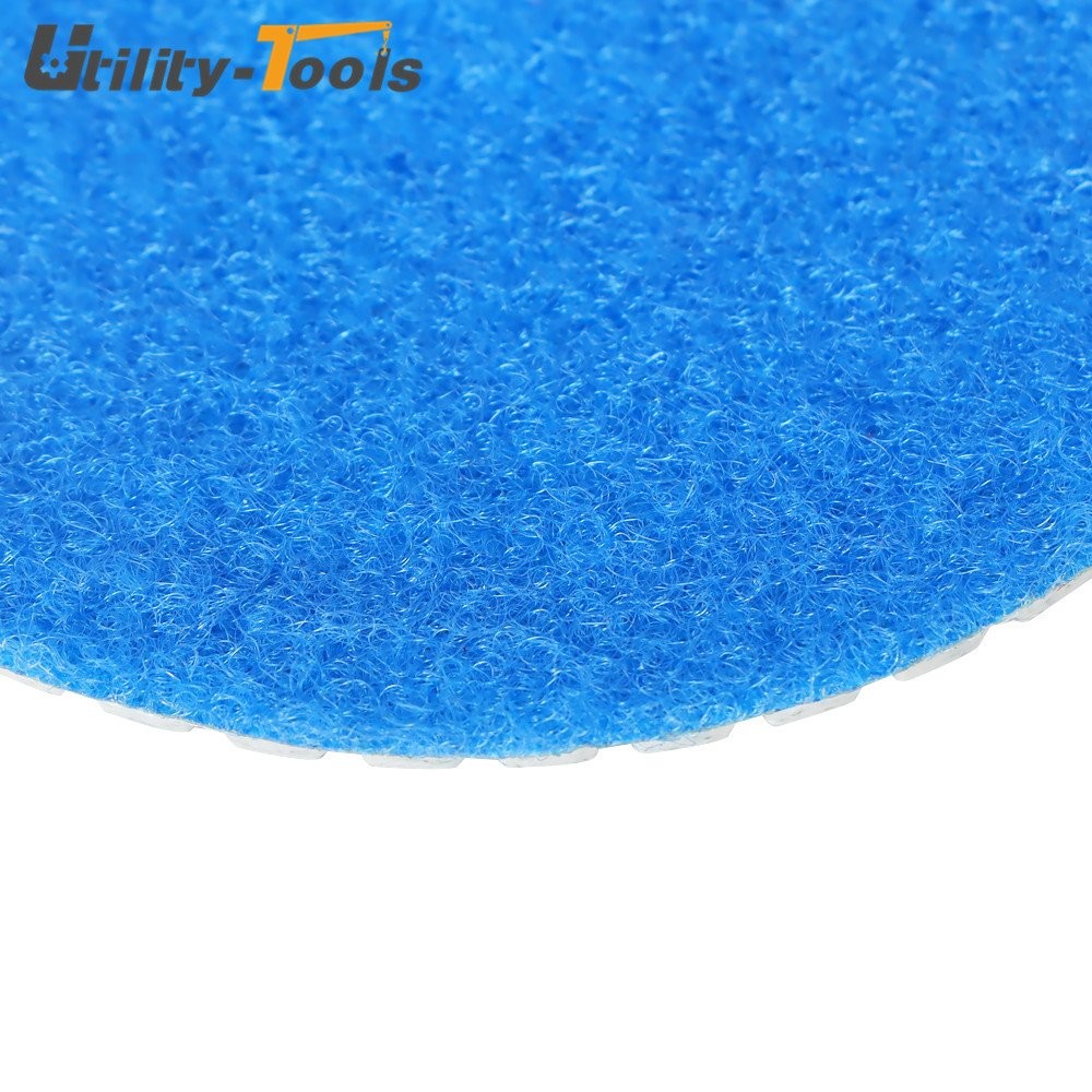 7 Pieces Diamond Polishing Pads 4 Inch Wet/Dry Set For Concrete Marble New