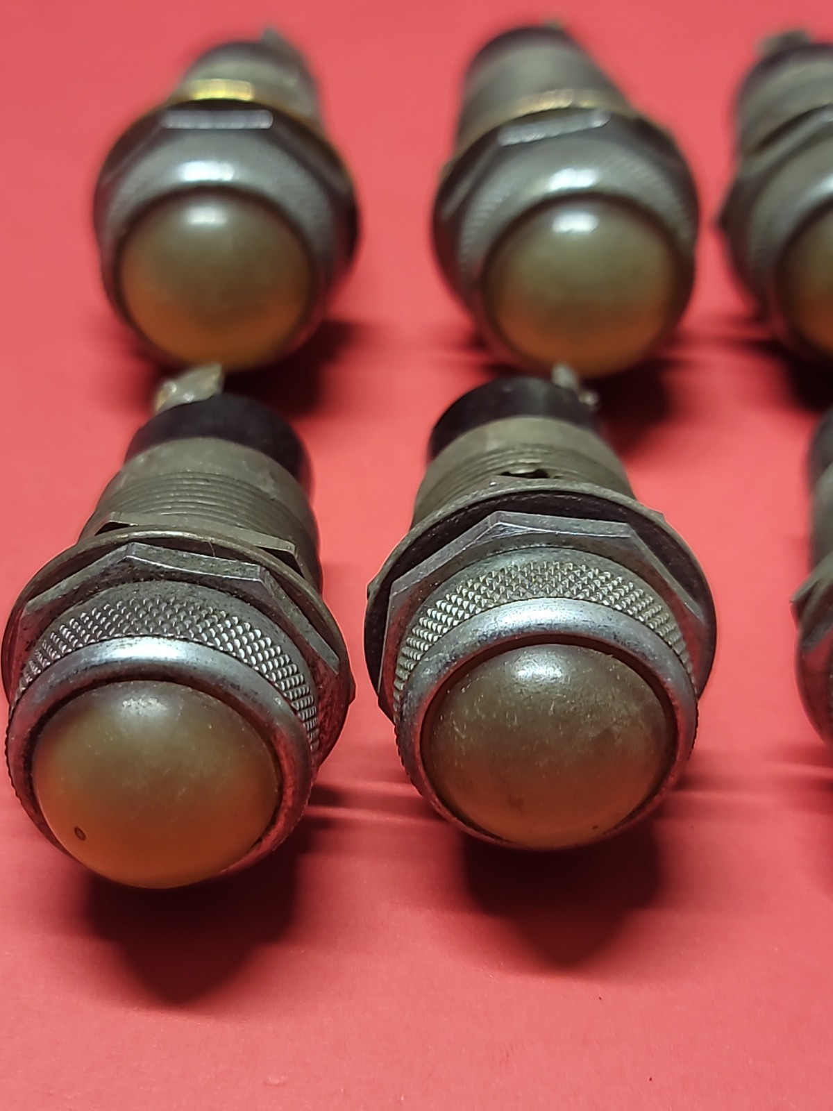 Lot of 10 Vintage Dialco Dialight 75W 125V Panel Indicator Light Socket Untested