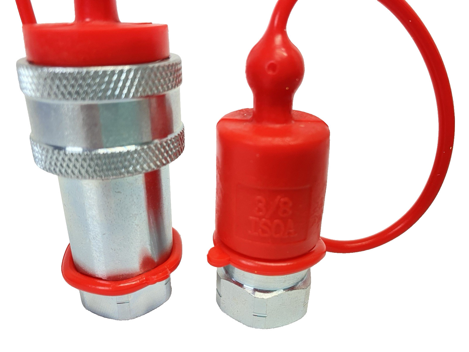 3/8″ AG Hydraulic Quick Couplers Set – 3/8″ NPT Thread