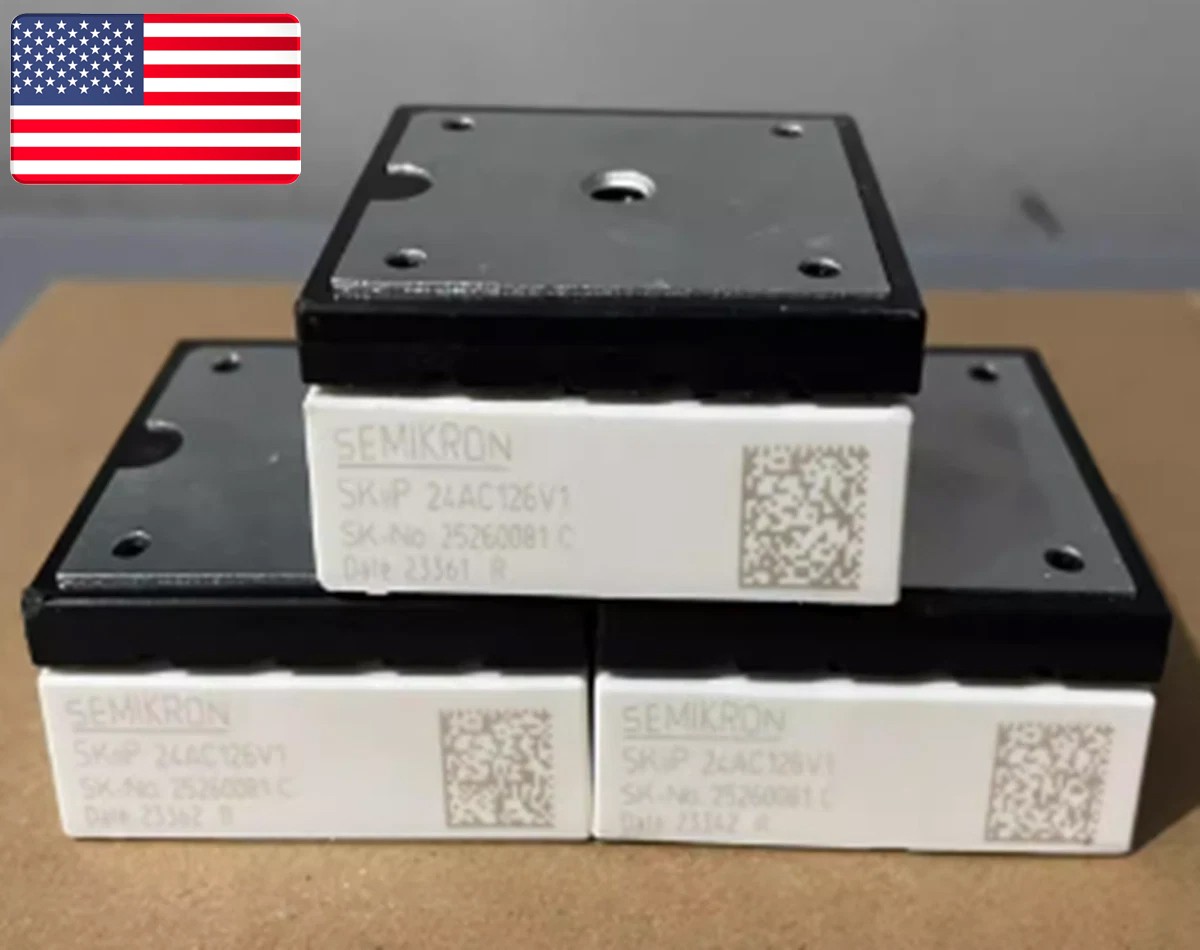 One Brand New SEMIKRON SKIIP24AC126V1 IGBT Module – US Stock