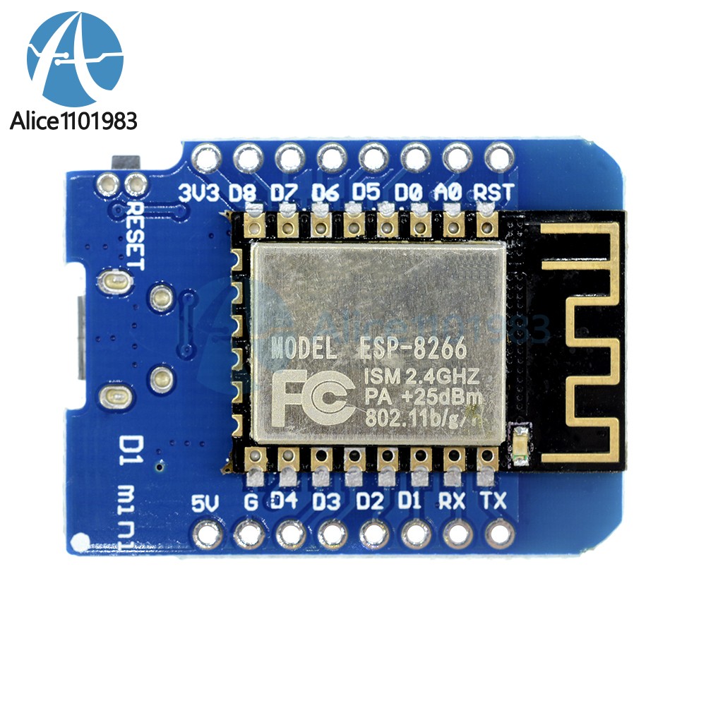 1-20PCS WeMos D1 Mini WiFi Development Board ESP8266 ESP12 NodeMcu Lua