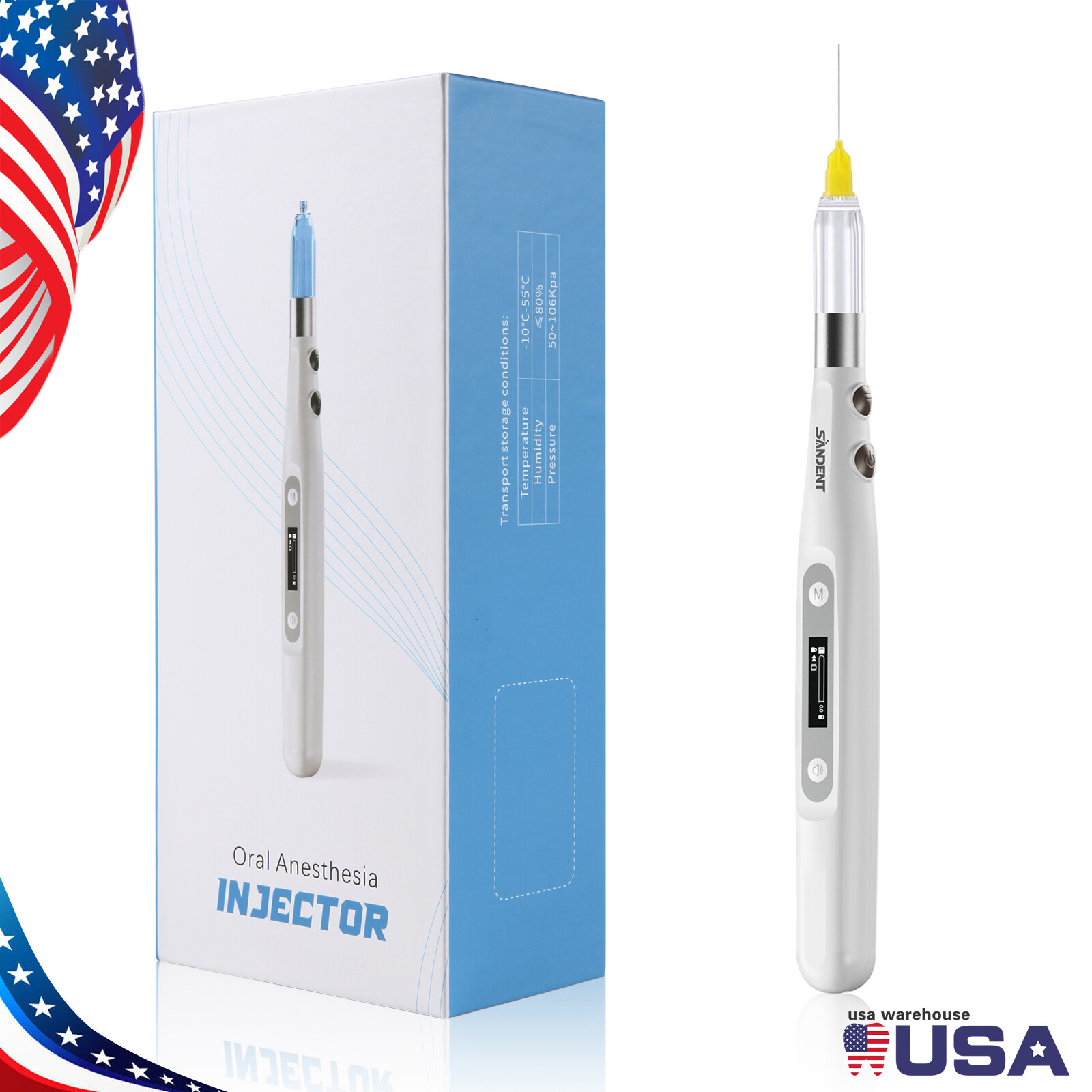 Dental Painless Oral Local Anesthesia Device anestesia Pen SANDENT