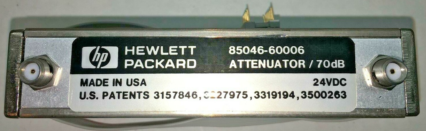 85046-60006 Attenuator 70dB 24VDC