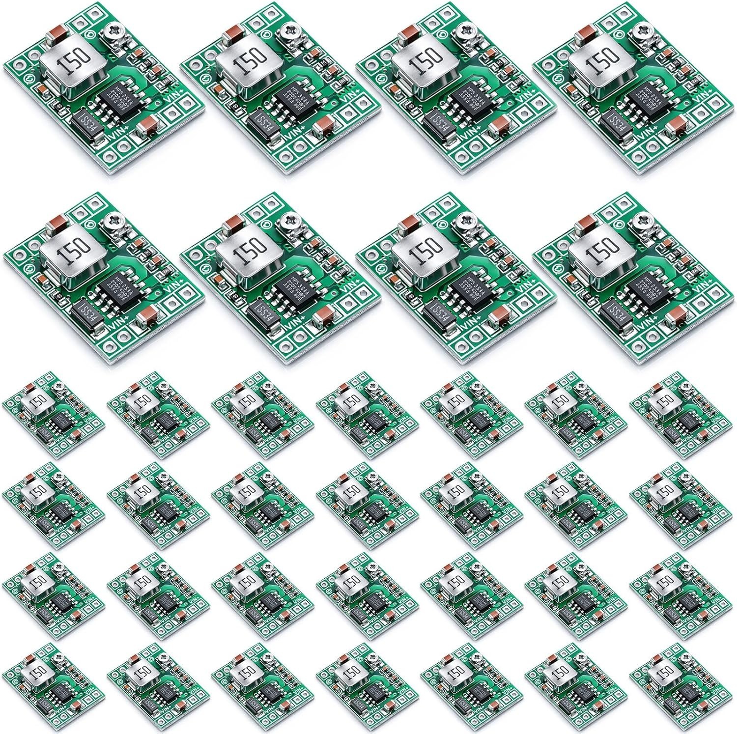 Mini MP1584EN DC-DC Buck Converter Adjustable Power Module 24V to 12V 9V 5V 3…