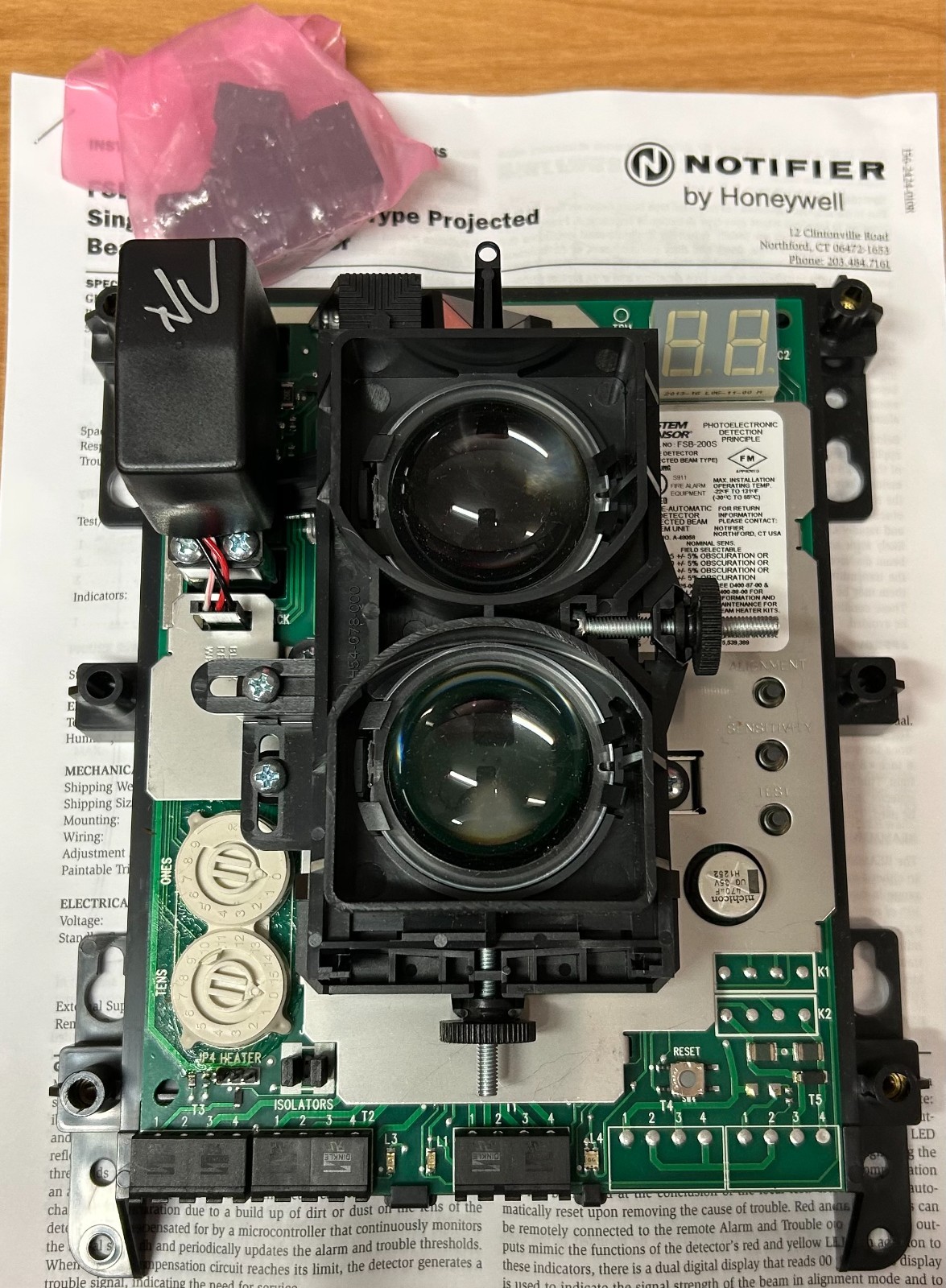 System Sensor FSB-200S Beam Smoke Detector