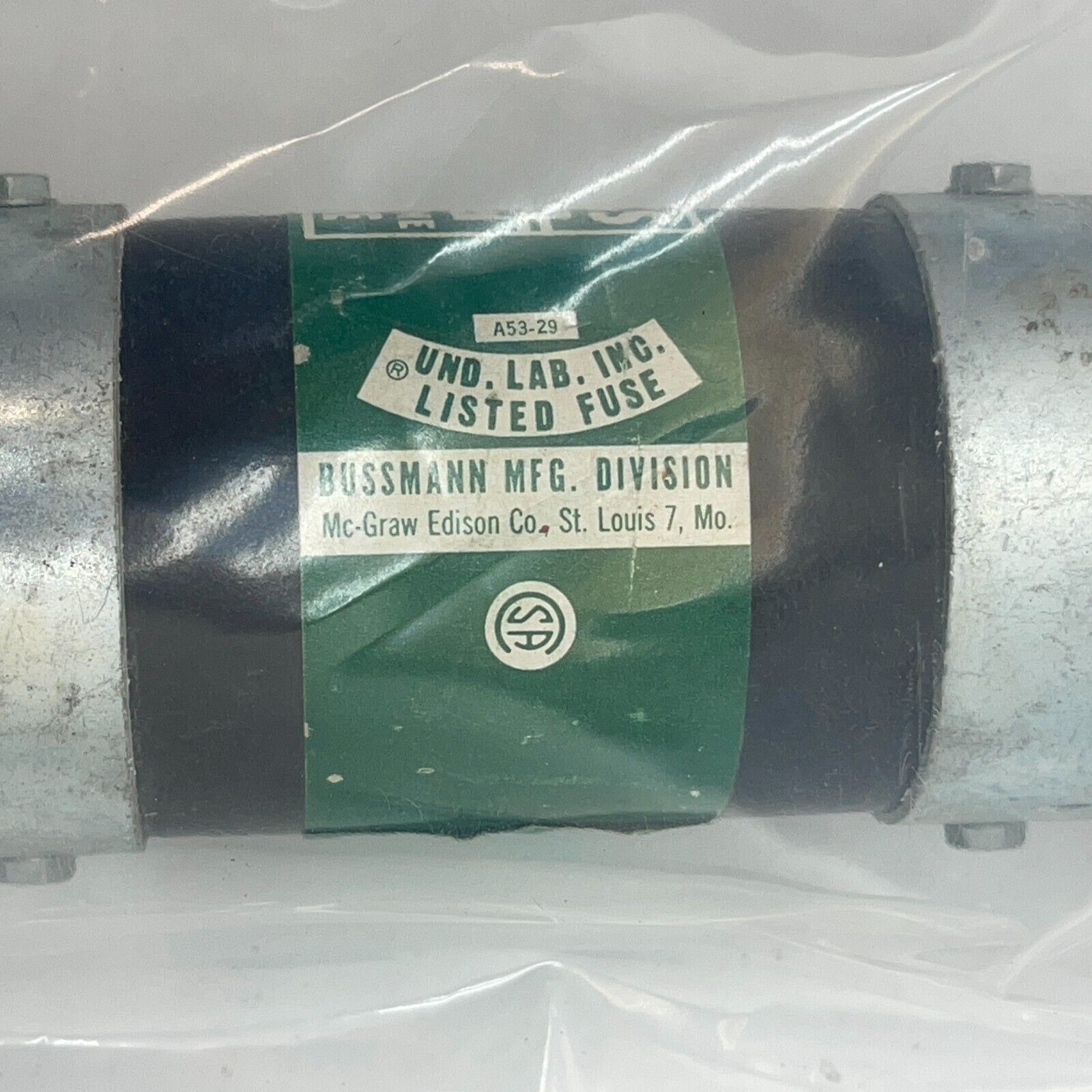Bussmann NON-400 400A Blade Fuse 250V Class H One-Time Non-Current Limiting