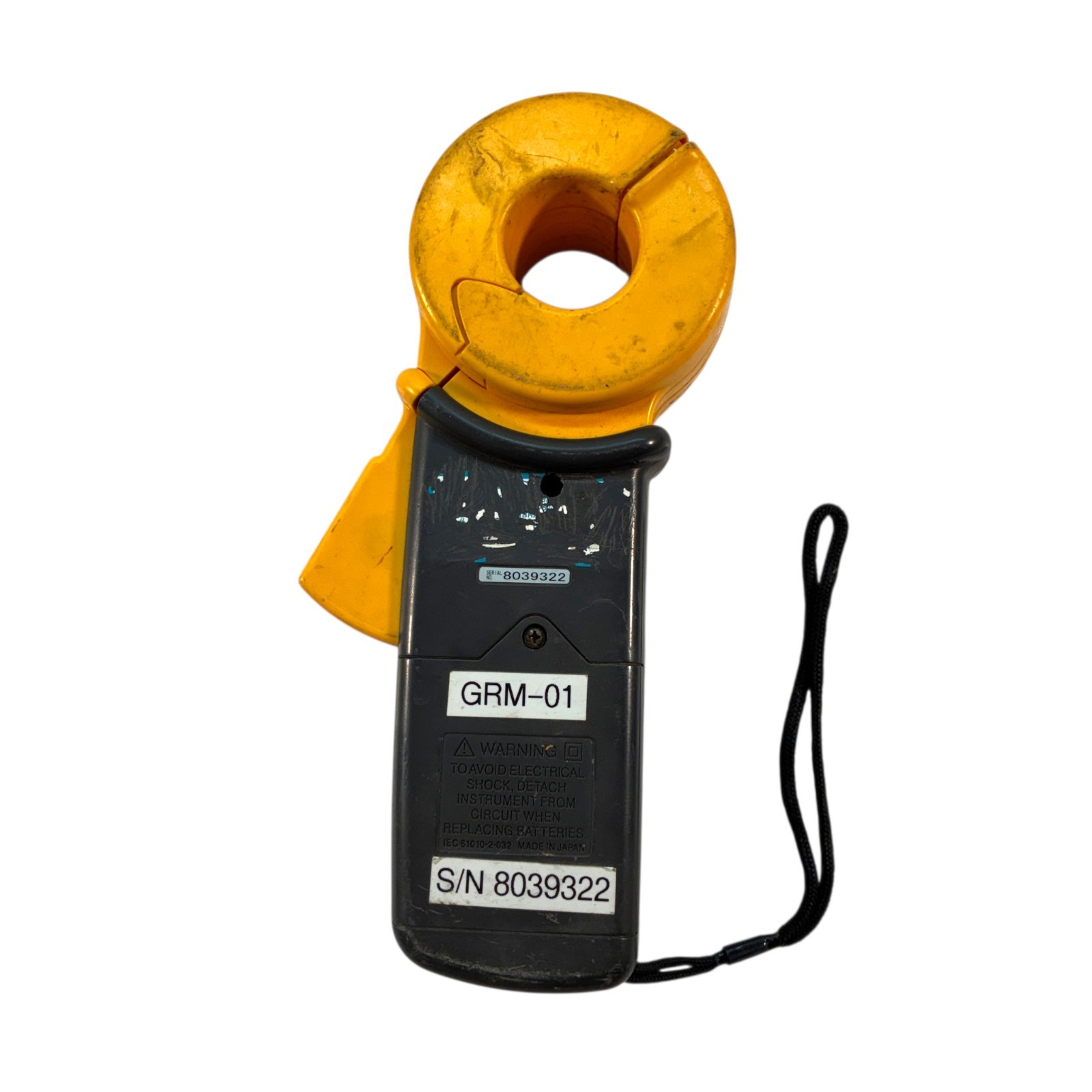 IDEAL 61-920 Ground Clamp Resistance Tester Meter – Screen Bleed / Parts As-Is