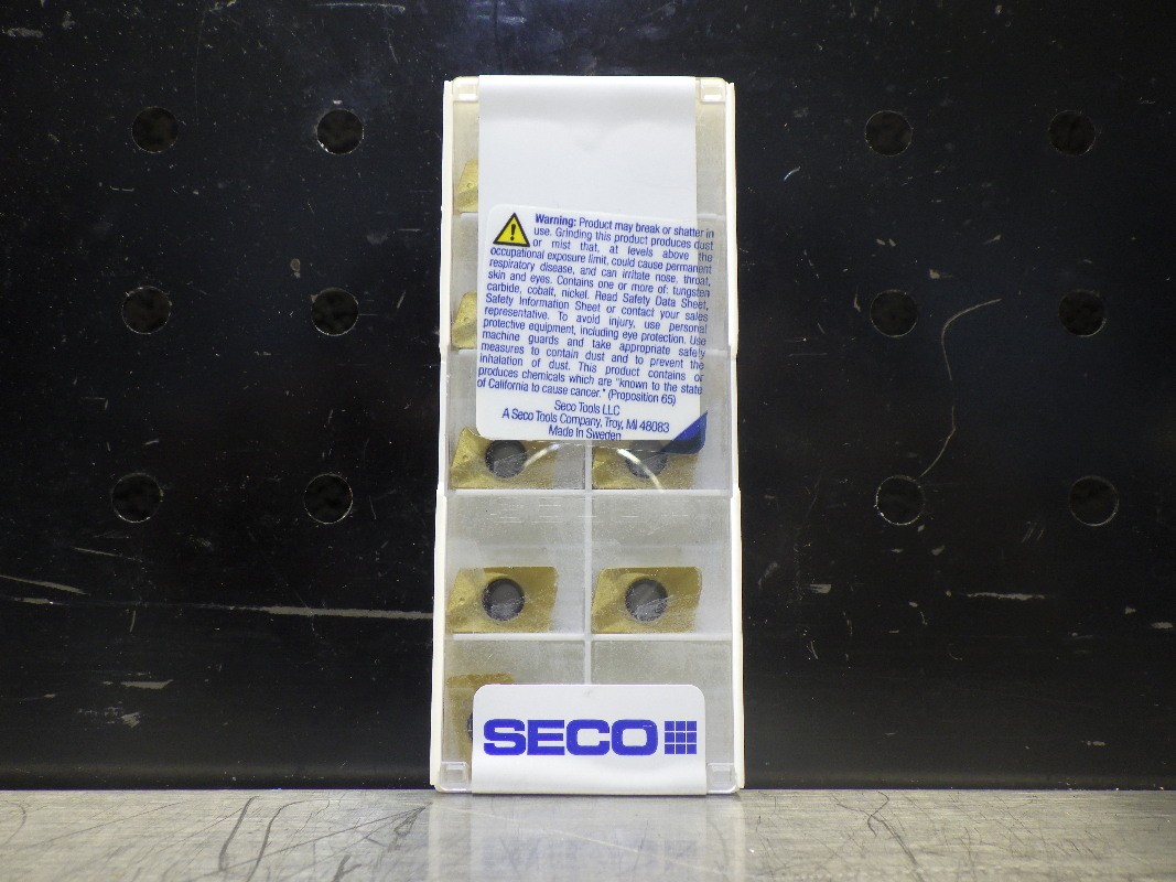SECO Carbide Inserts QTY10 XOMX120408TR-M12 F40M (LOC1434A)