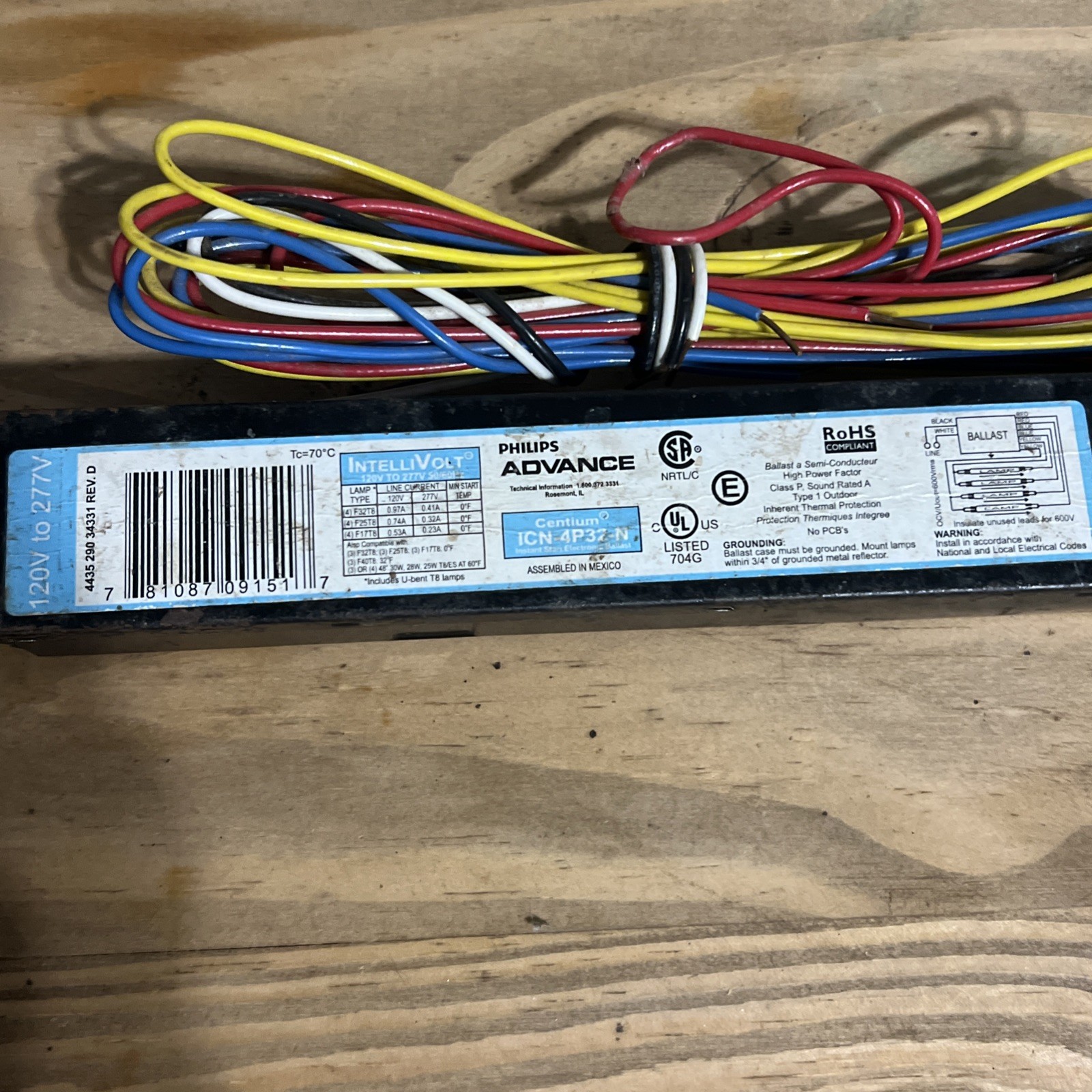 Advance ICN-4P32-N Centium Electronic