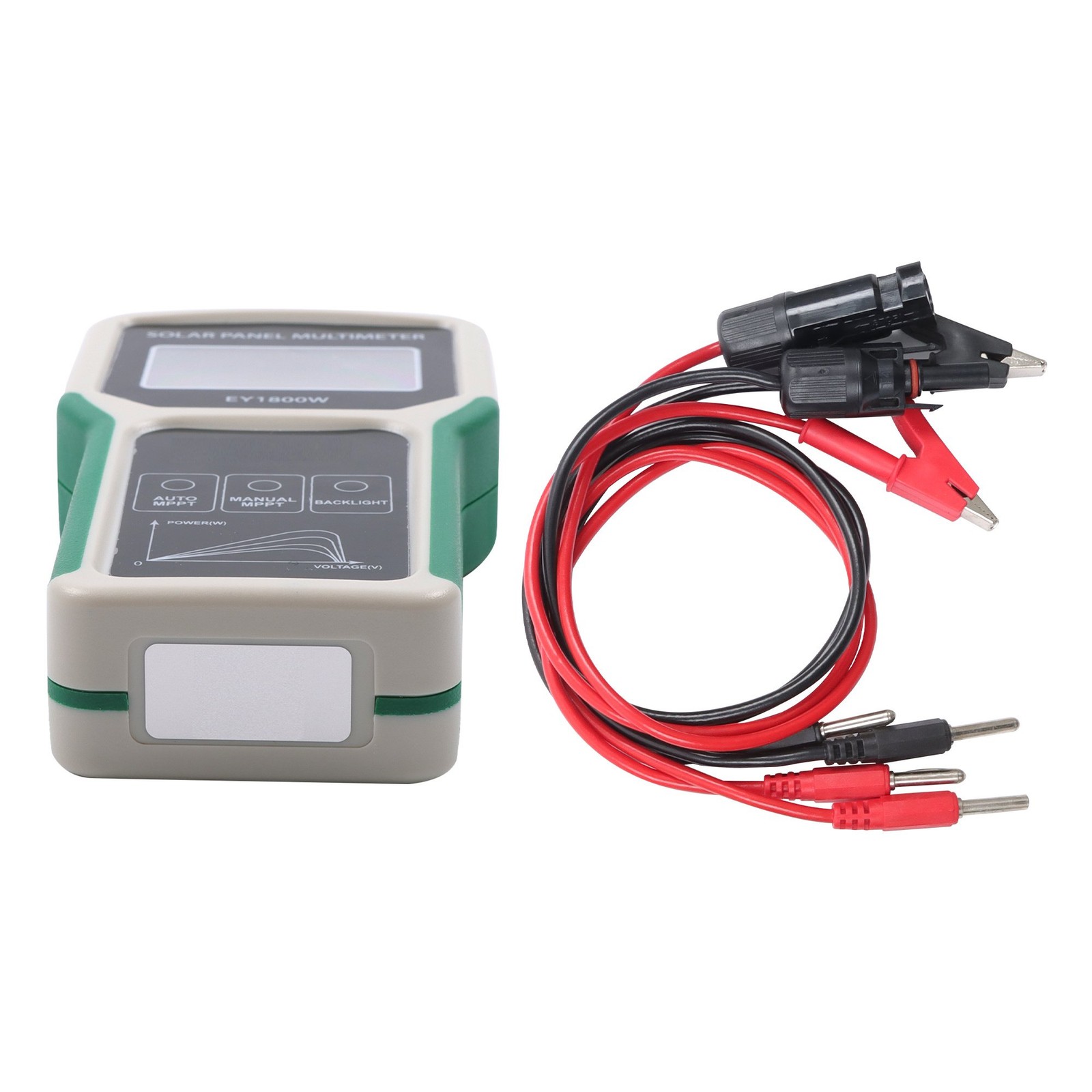 MPPT Solar Panel Multimeter for Power Current Open-Circuit Voltage 1800W