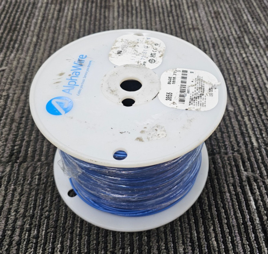 Alpha 3055 1000FT 18AWG Stranded HookUp Wire Brown PVC UL1007/1568 300V