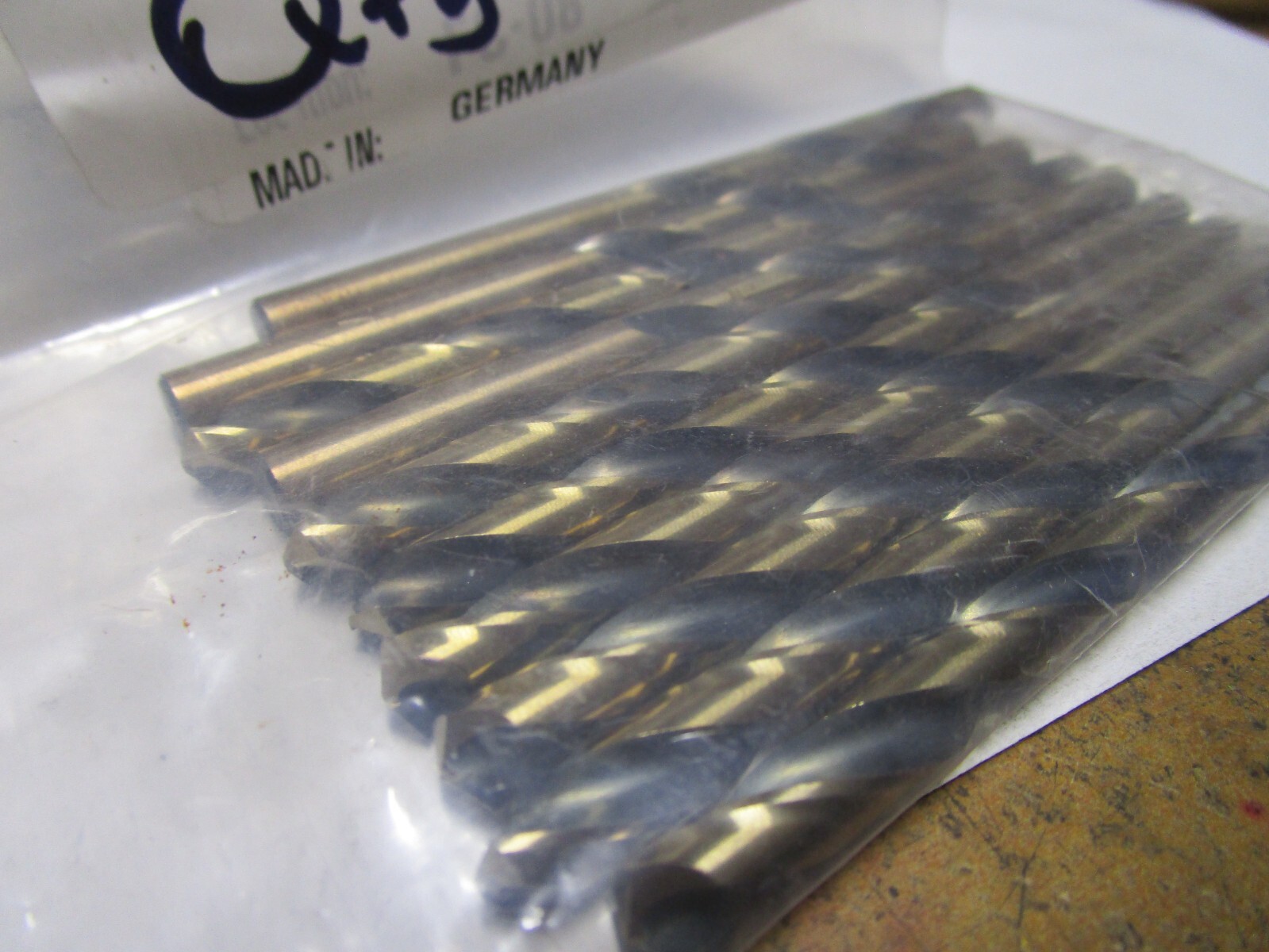 6.70mm HSS 135° Split Point Black and Gold Finish Jobber Drill QTY 10