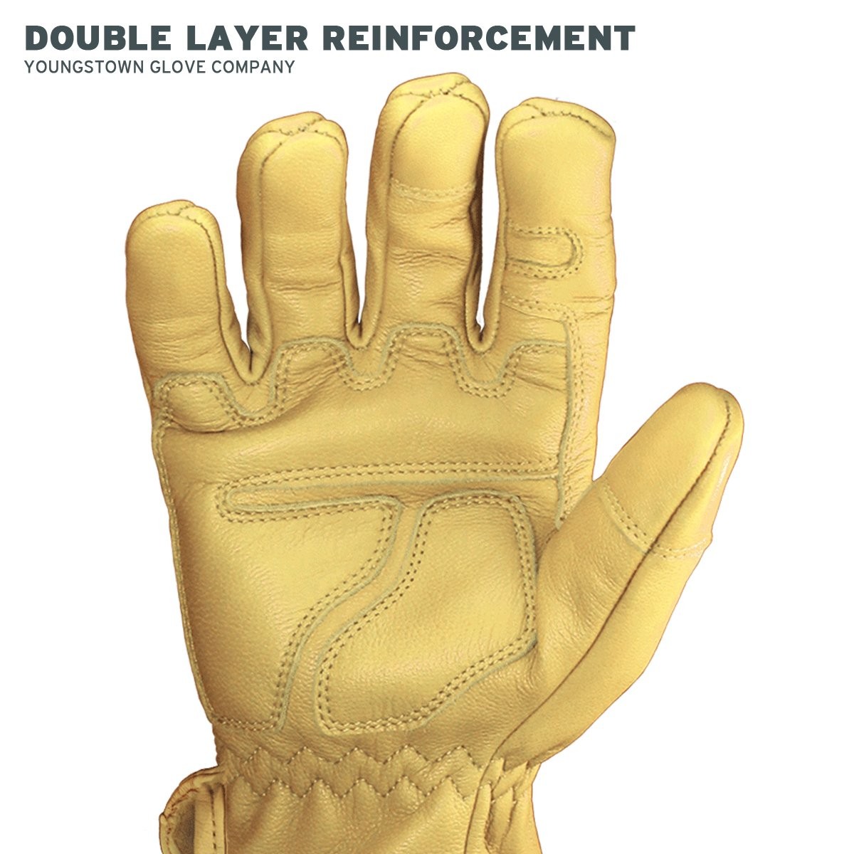 Youngstown Protective Work Gloves XX Large Tan Ergonomic Dexterity Safety Rated