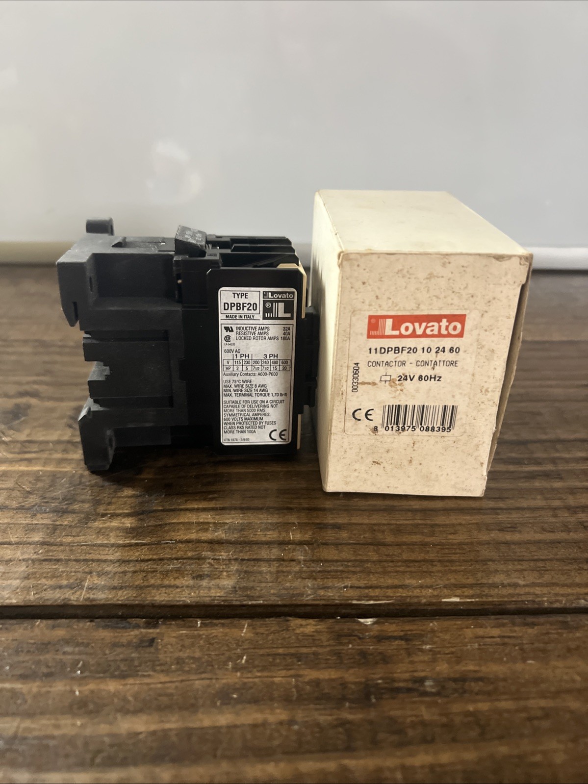 *NEW IN BOX* Lovato 11DPBF20 10 24 60 24V 60Hz