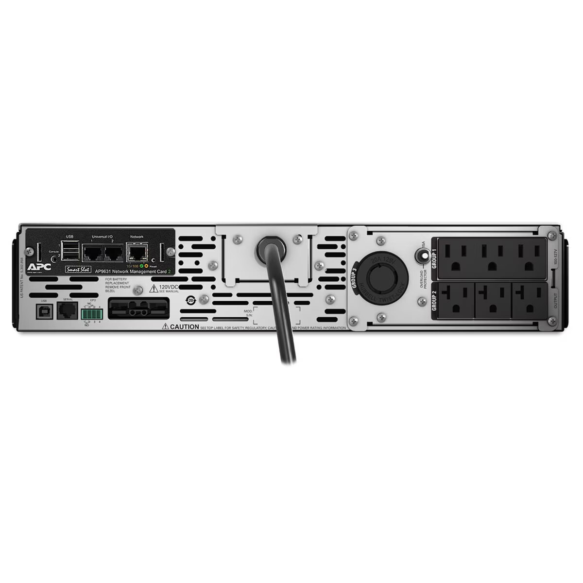 APC Smart-UPS XL 2000VA 120V LCD (SMX2000RMLV2UNC) with included SNMP (AP9631)