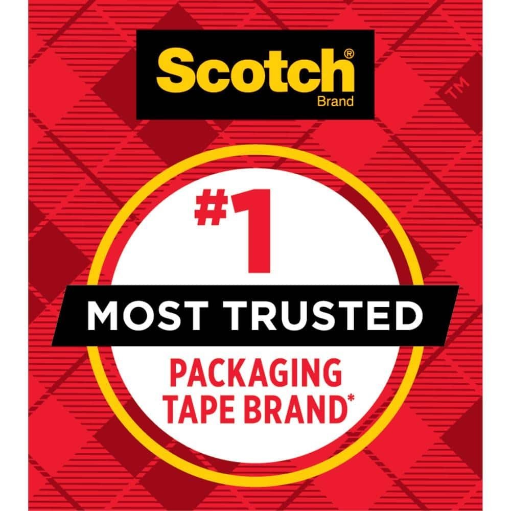 1.88 in. x 66.7 ft. Heavy Duty Shipping Packaging Tape (6-Pack with Dispenser)