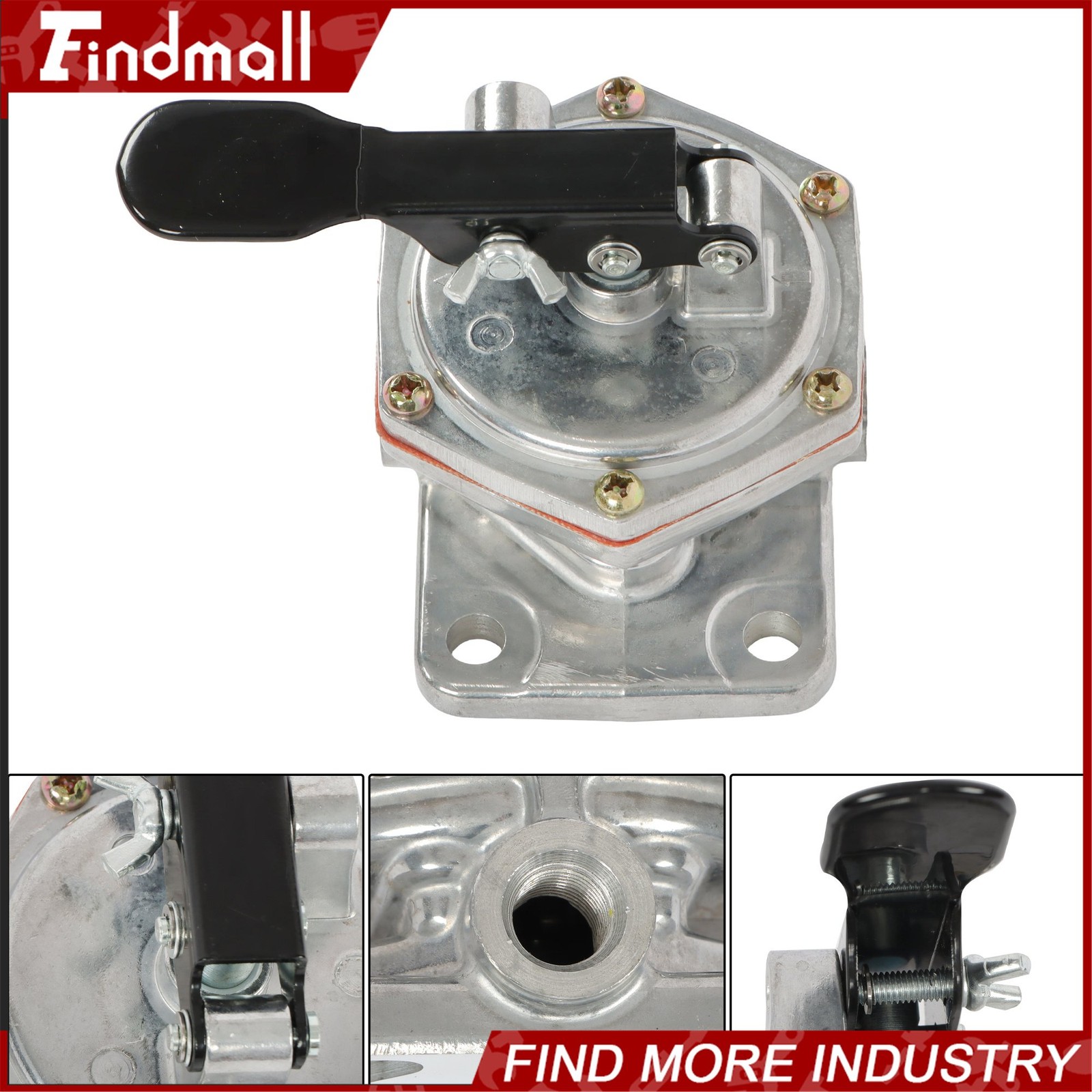 Findmall Fuel Feed Pump 6261-71-8240 6261-71-8241 For Komatsu WA470 6D125