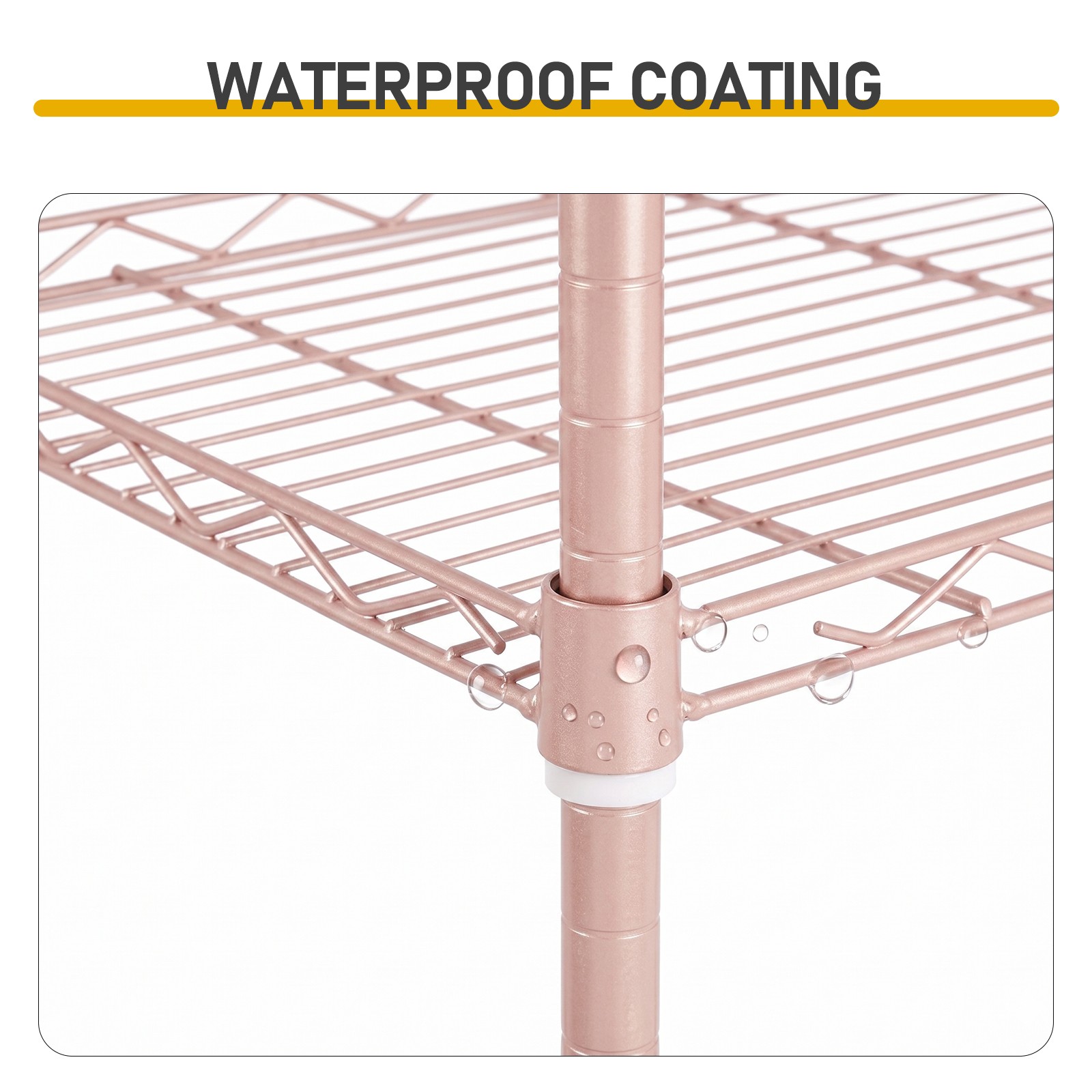 54x29x150cm 5-Layer Iron Adjustable Display Retail Rack Adjustable Shelf