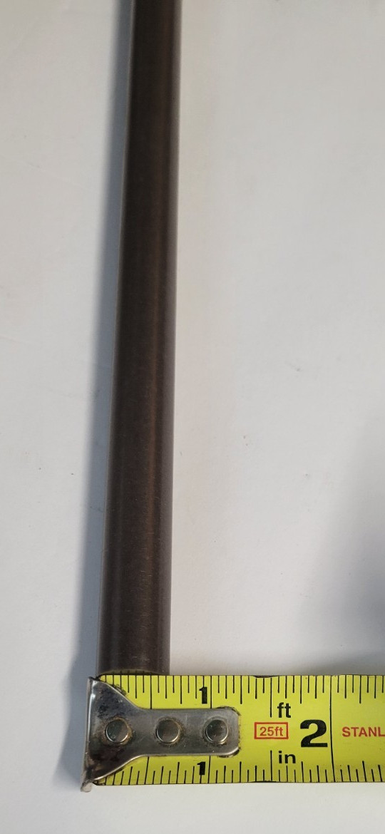 5/8 Diameter Torlon Stock 12″ long (.625 X 12.000) INV#W-68