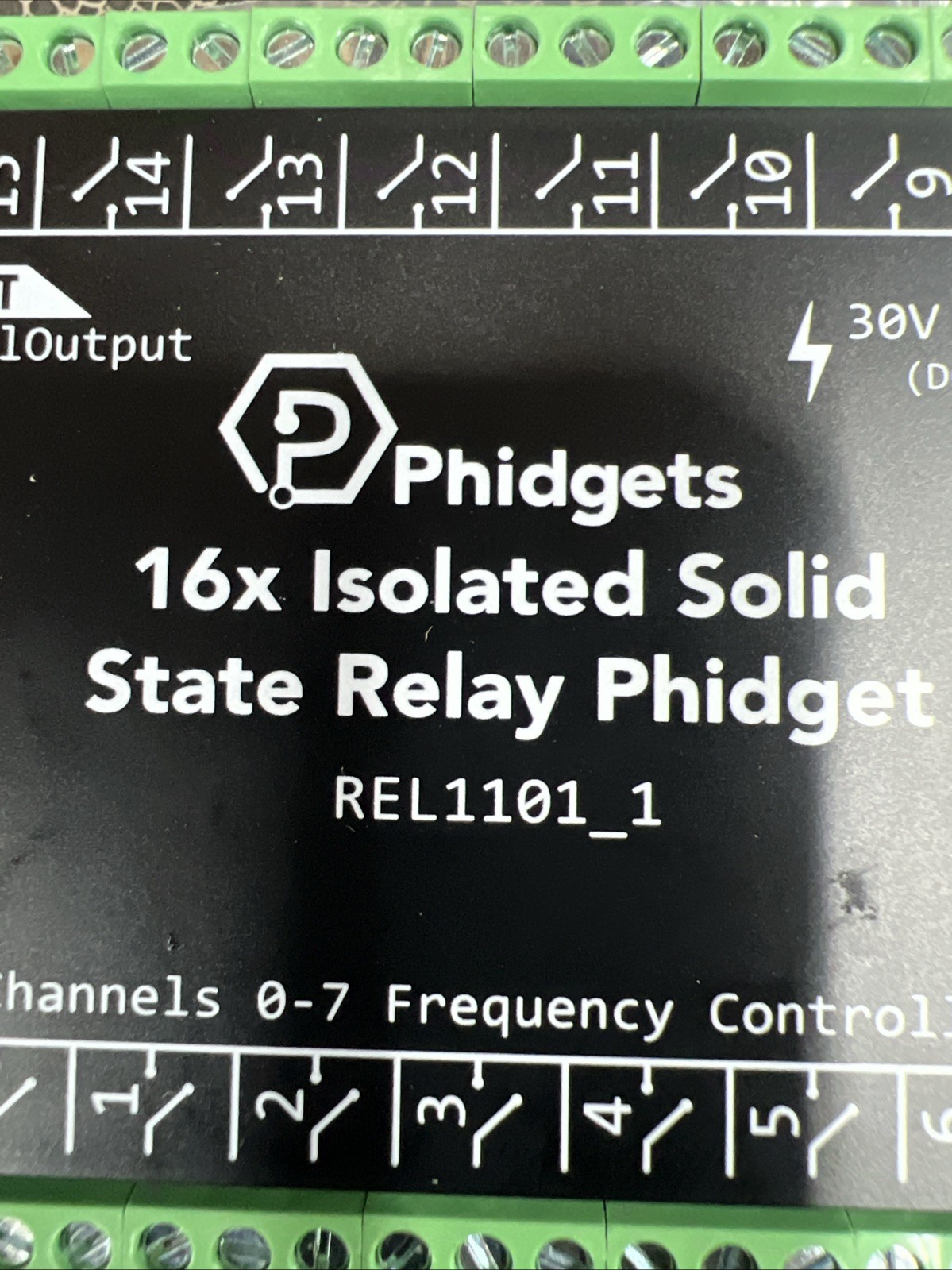 Phidgets REL1101_1 16x Isolated Solid State Relay Phidget REL1101 SSR Output 16X