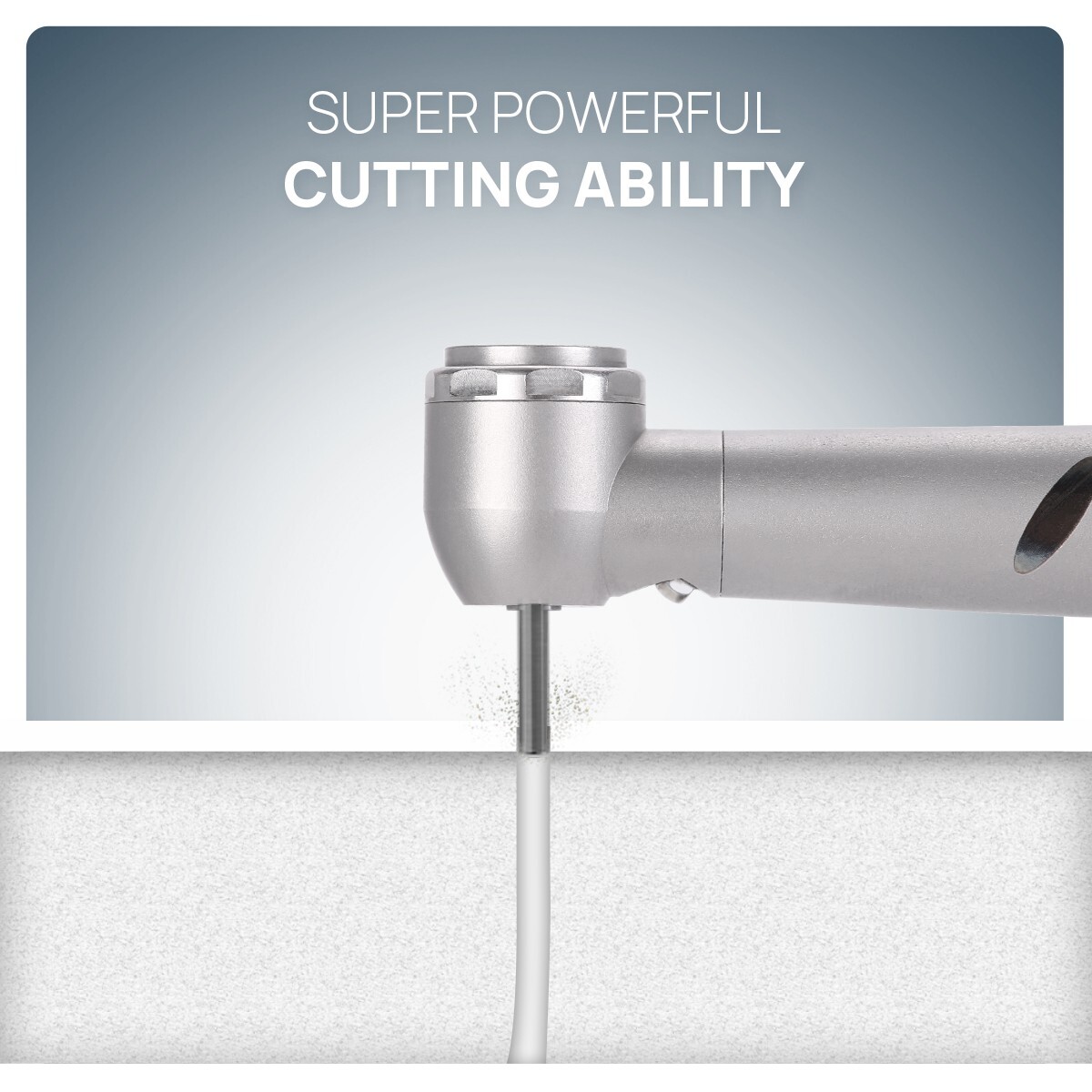 Dental Pieza de mano de alta velocidad con generador eléctrico LED 4 orificios