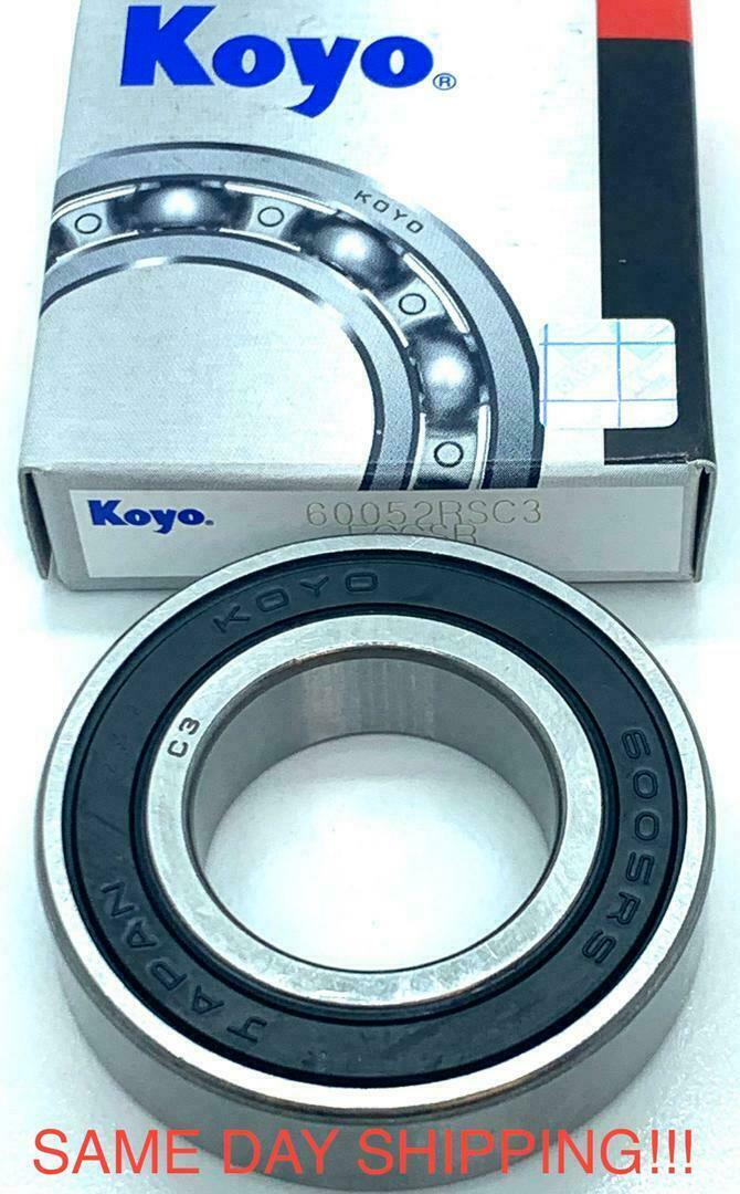 KOYO 6005 2RS C3 Deep Groove Ball Bearings 25x47x12mm SAME DAY SHIPPING! 6005RS