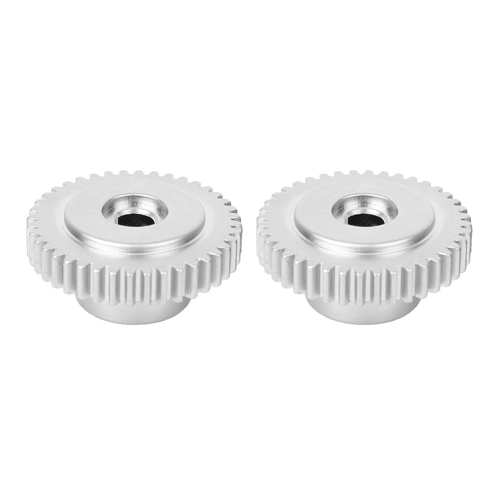 2Pcs Durable 40 Teeth D-Hole Gear For Robotics Metal Material Easy To Use