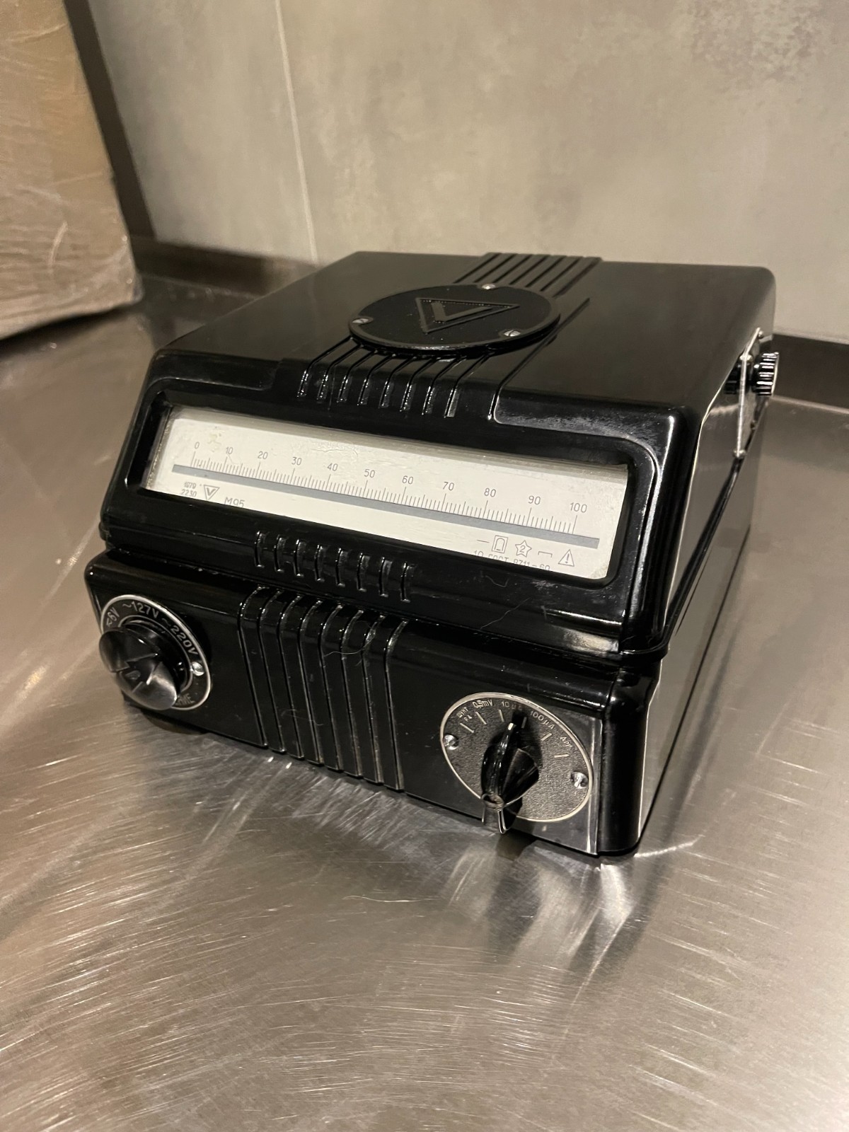 Laboratory Precision Microammeter Ammeter 0 0.1 1 5 10 50 100 µA mkA