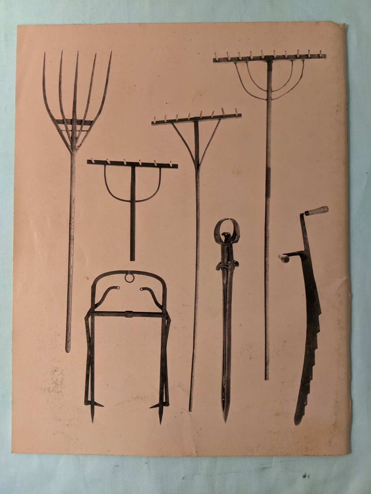 Early Tools and Equipment Booklet Elmer Smith & Mel Horst ANTIQUE TOOL ID BOOK
